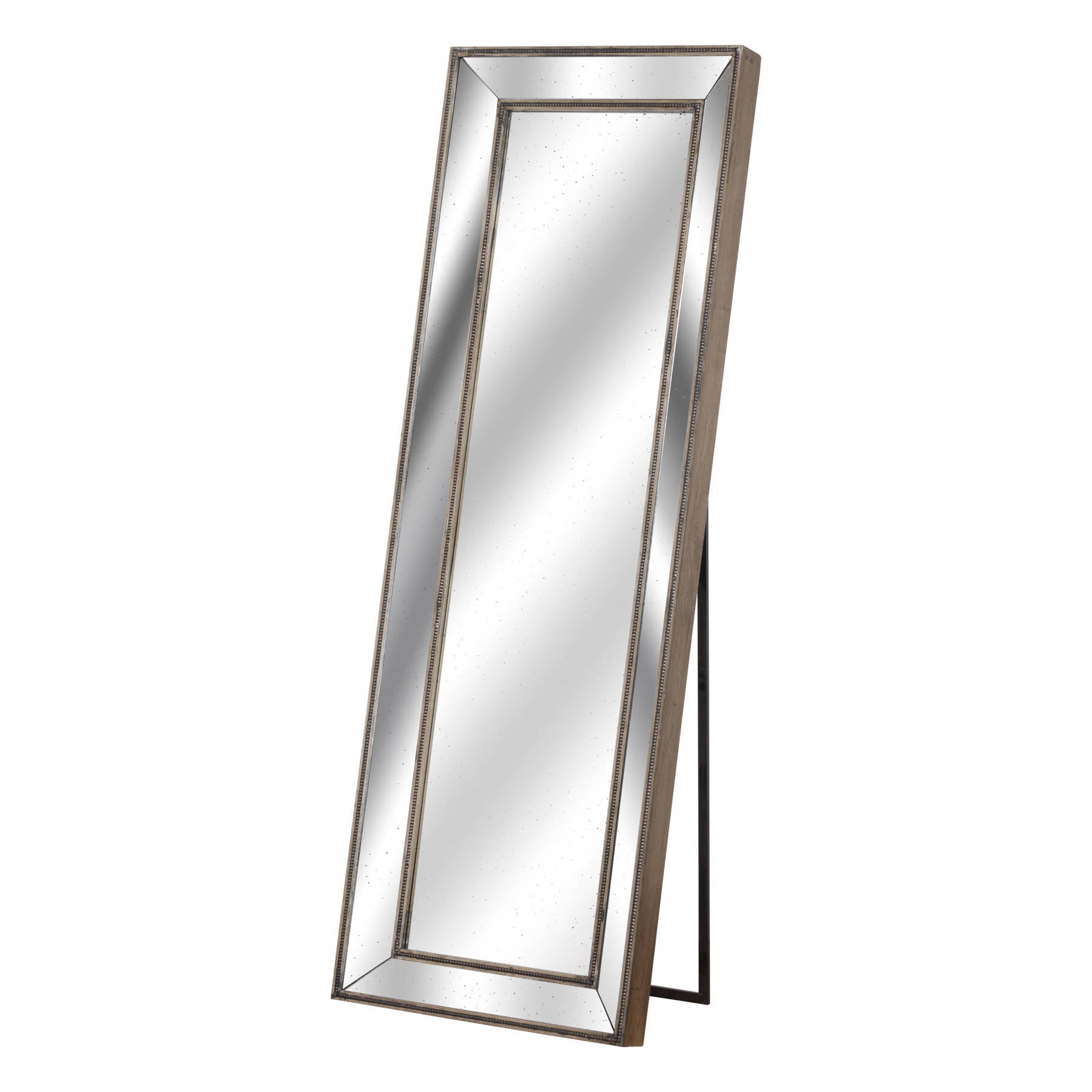 Augustus Tall Cheval Wall Mirror - Gold - Corinthia Corner