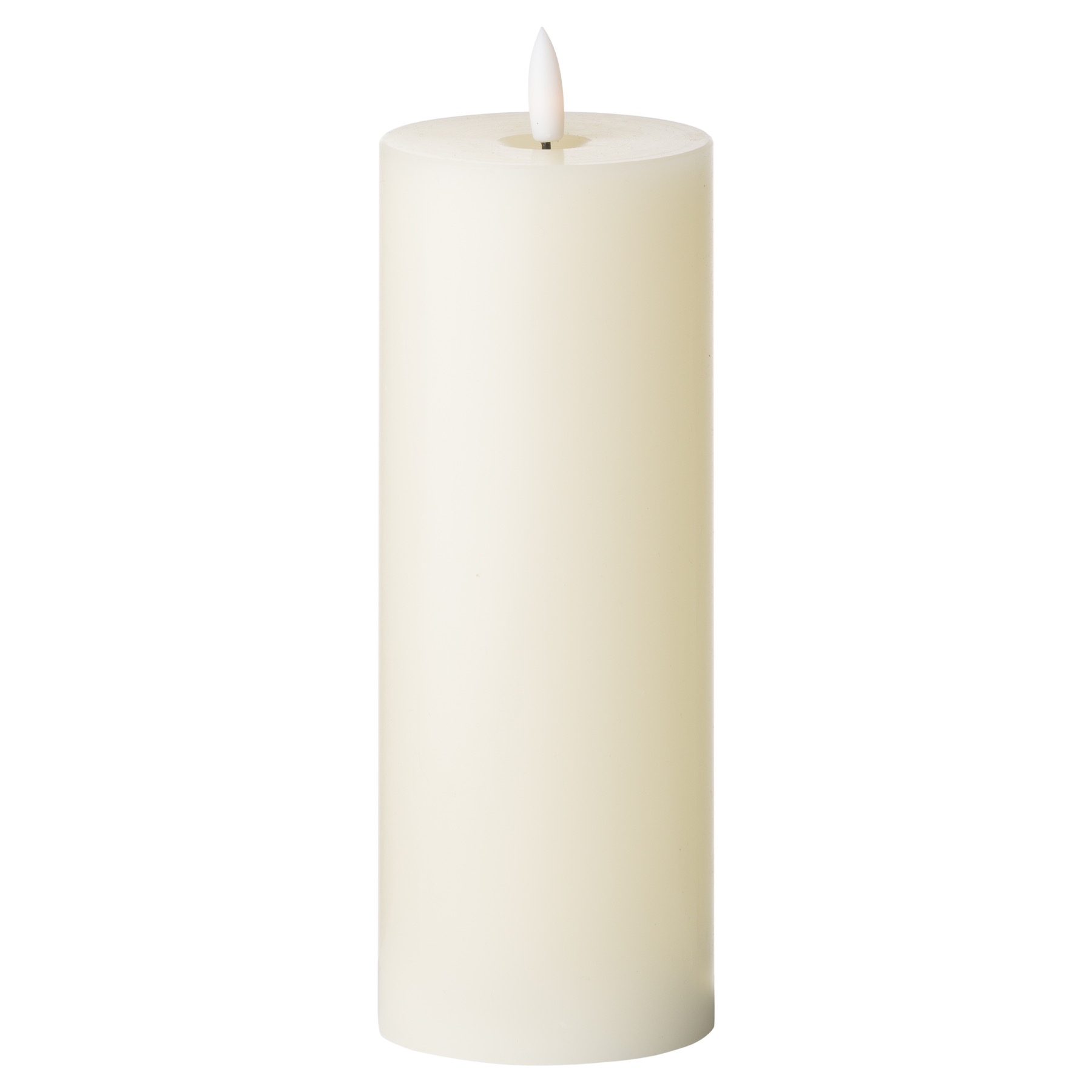 Natural Glow LED Cream Candle - 3 x 8 - Corinthia Corner