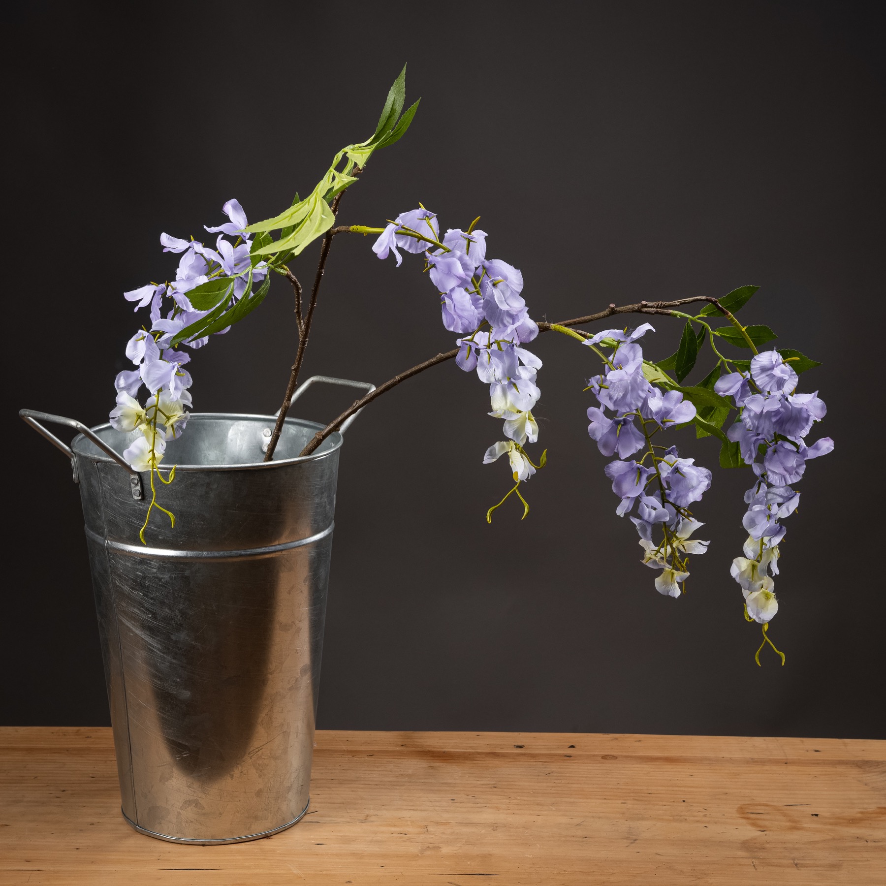 Single Spray Wisteria - Lilac - Corinthia Corner