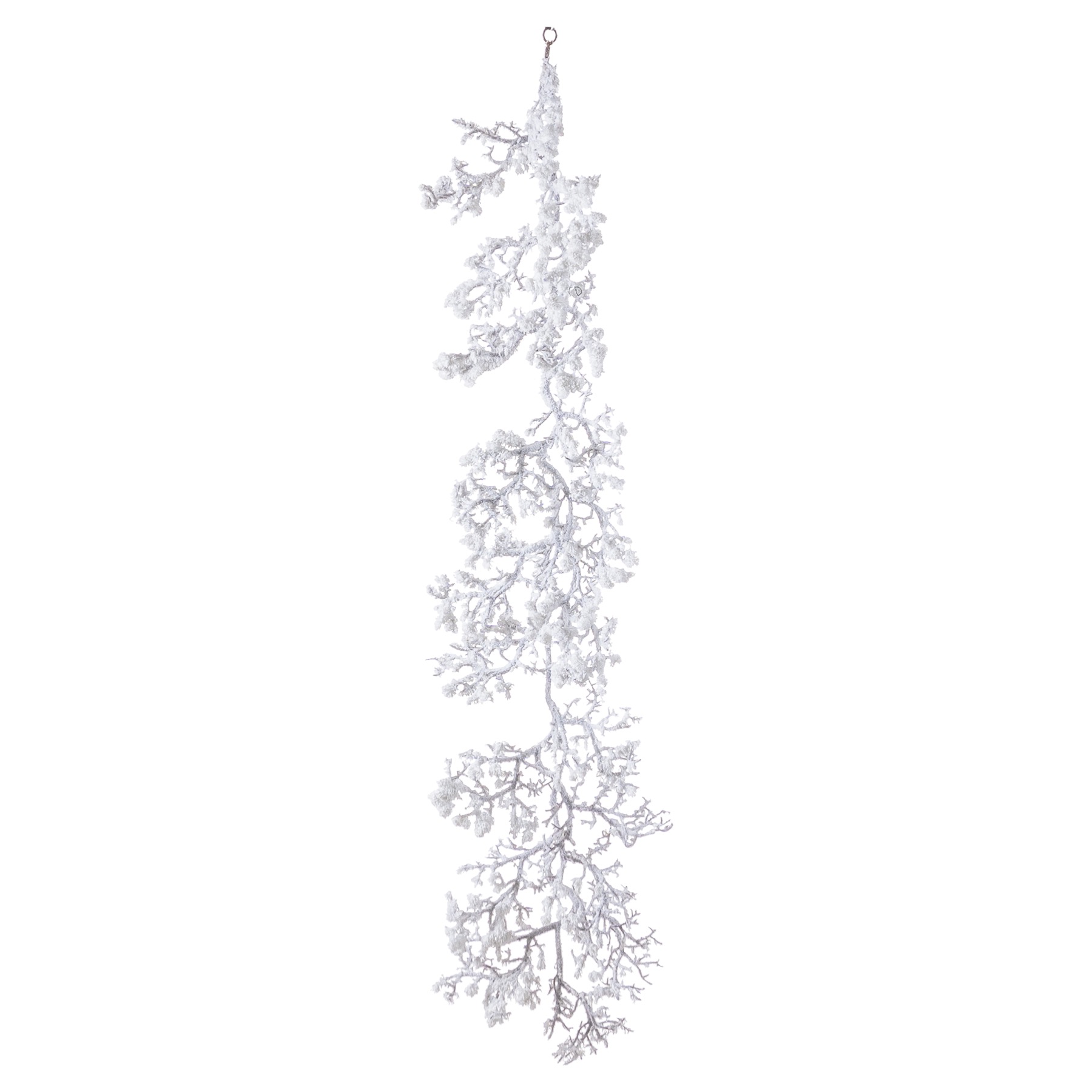 Plastic Snowy Garland - Corinthia Corner