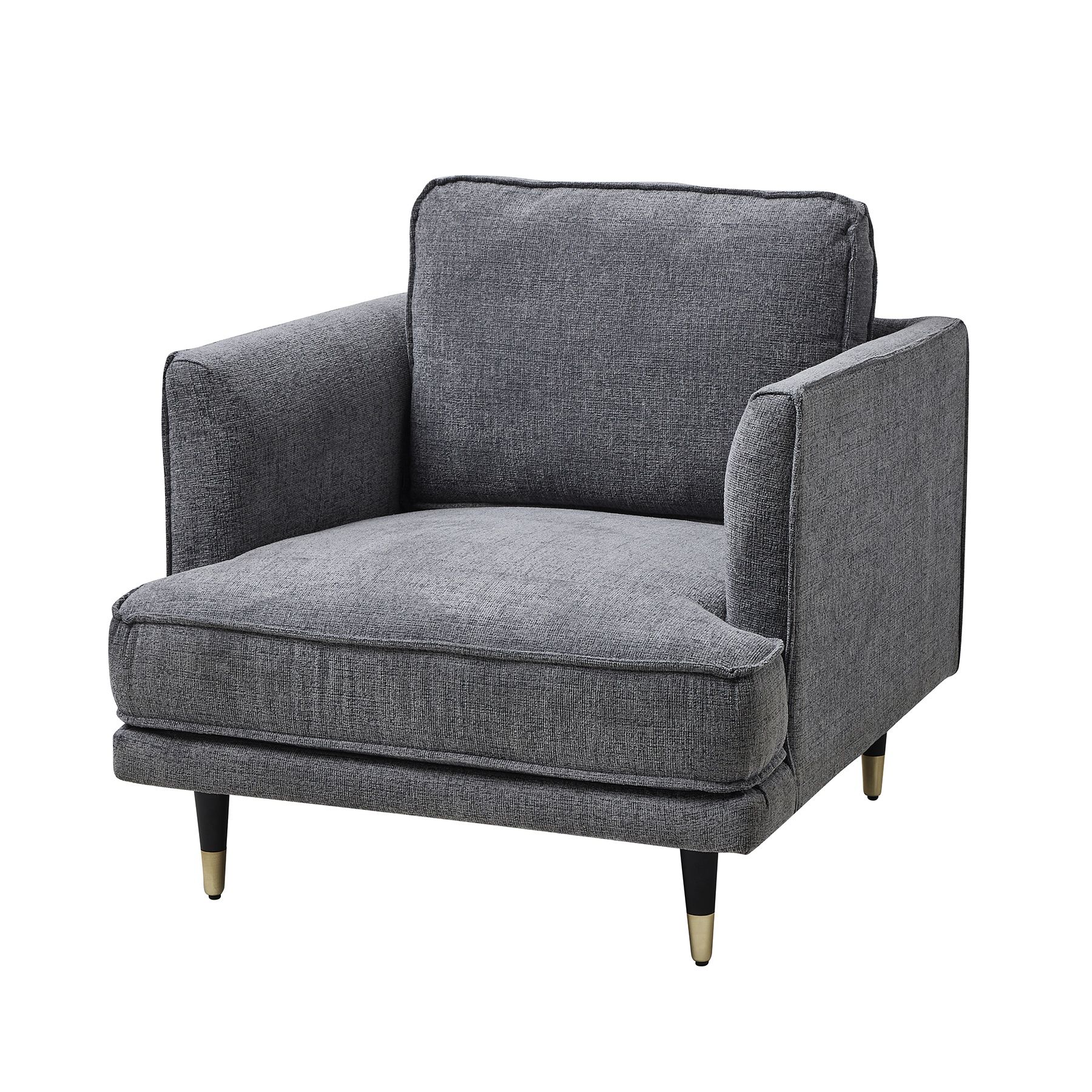 Richmond Large Arm Chair - Grey - Corinthia Corner