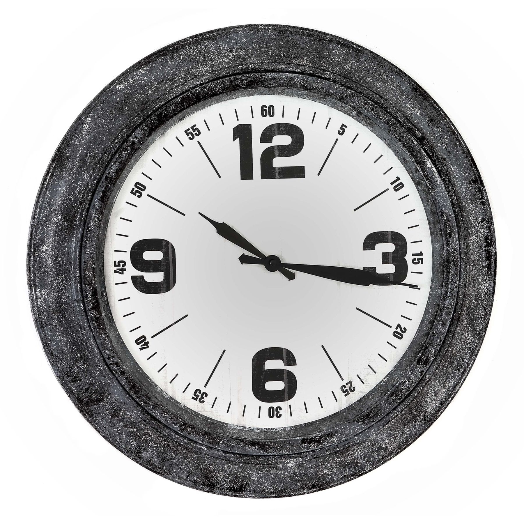 Roco Wall Clock - Silver - Corinthia Corner