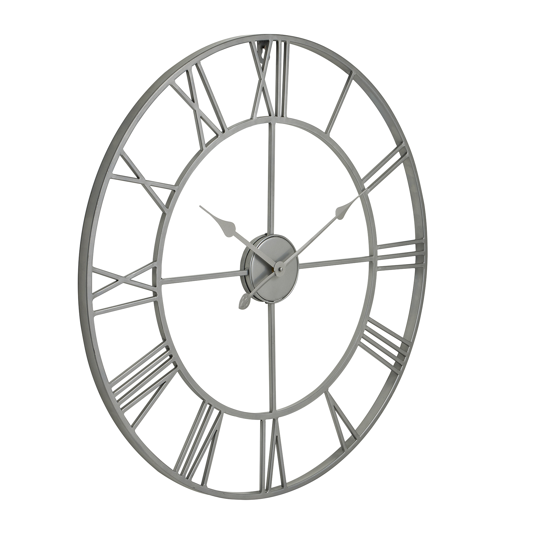 Skeleton Wall Clock - Silver - Corinthia Corner