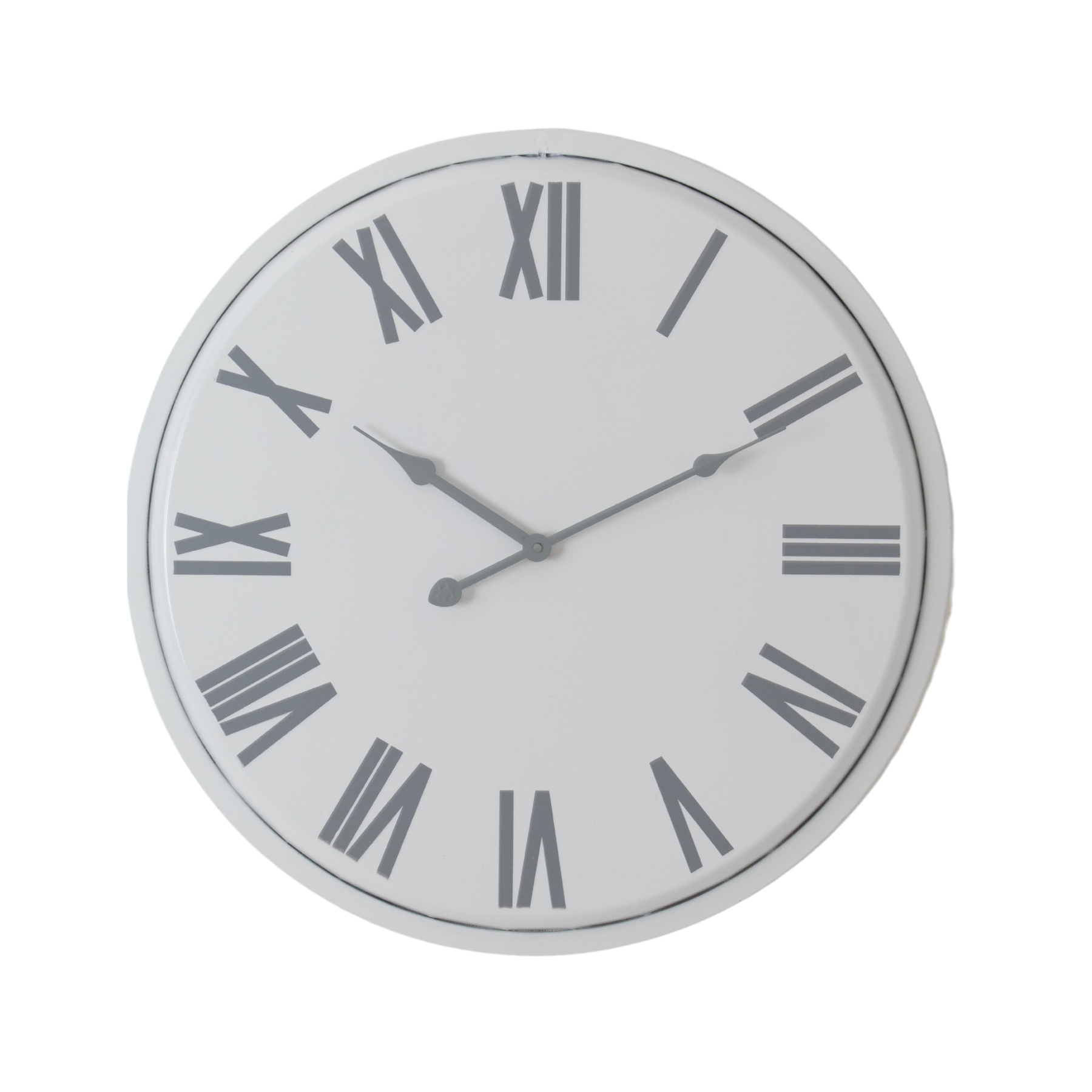 Flemings Wall Clock - White - Corinthia Corner