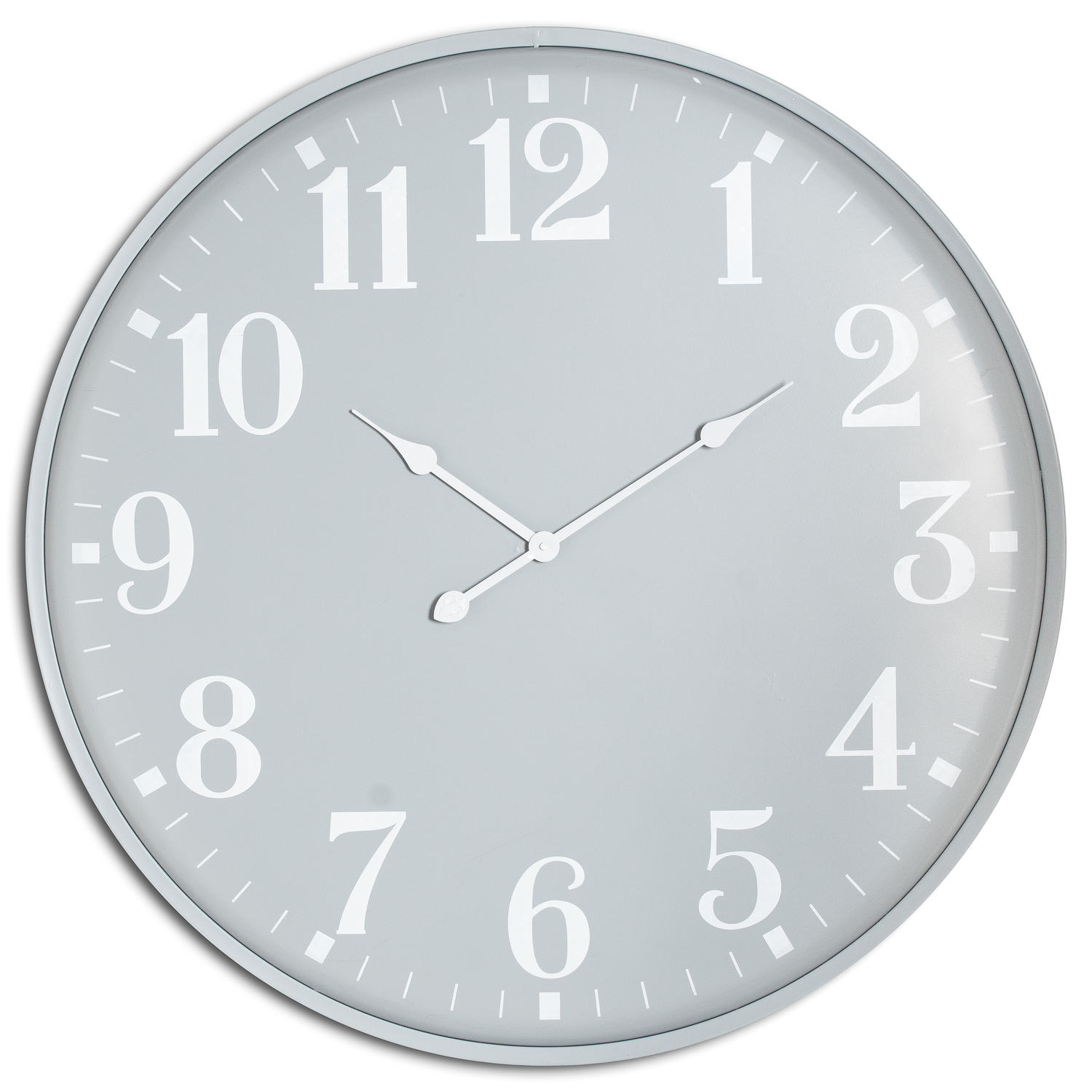 Ashmount Large Wall Clock - Grey - Corinthia Corner