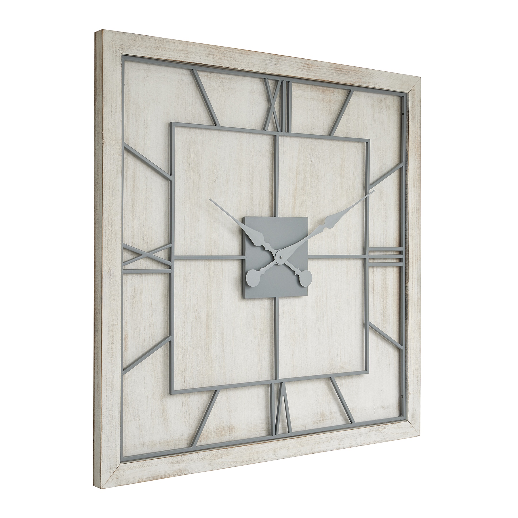 Michael White Square Large Wall Clock - Corinthia Corner