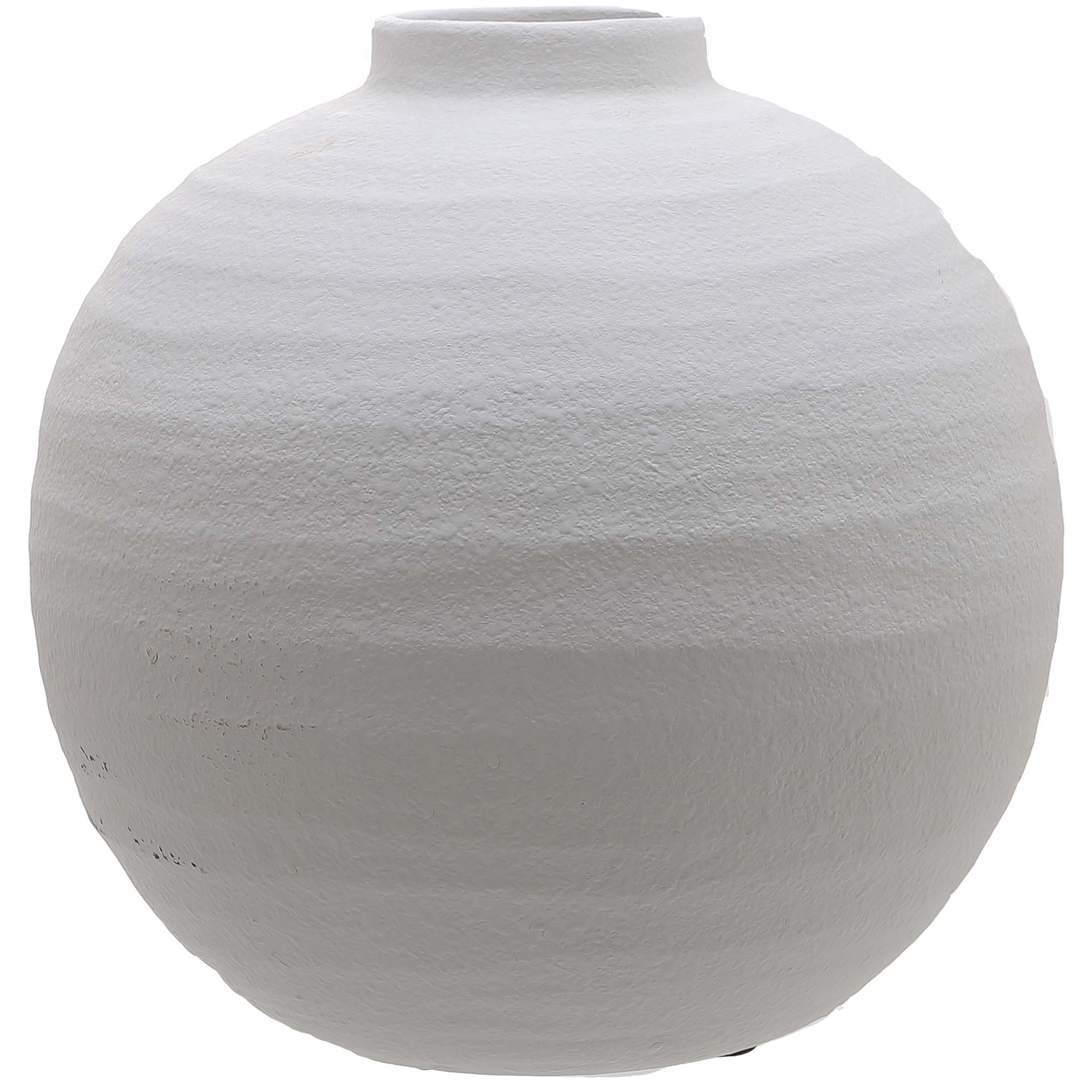 Tiber Ceramic Vase - Matt White - Corinthia Corner