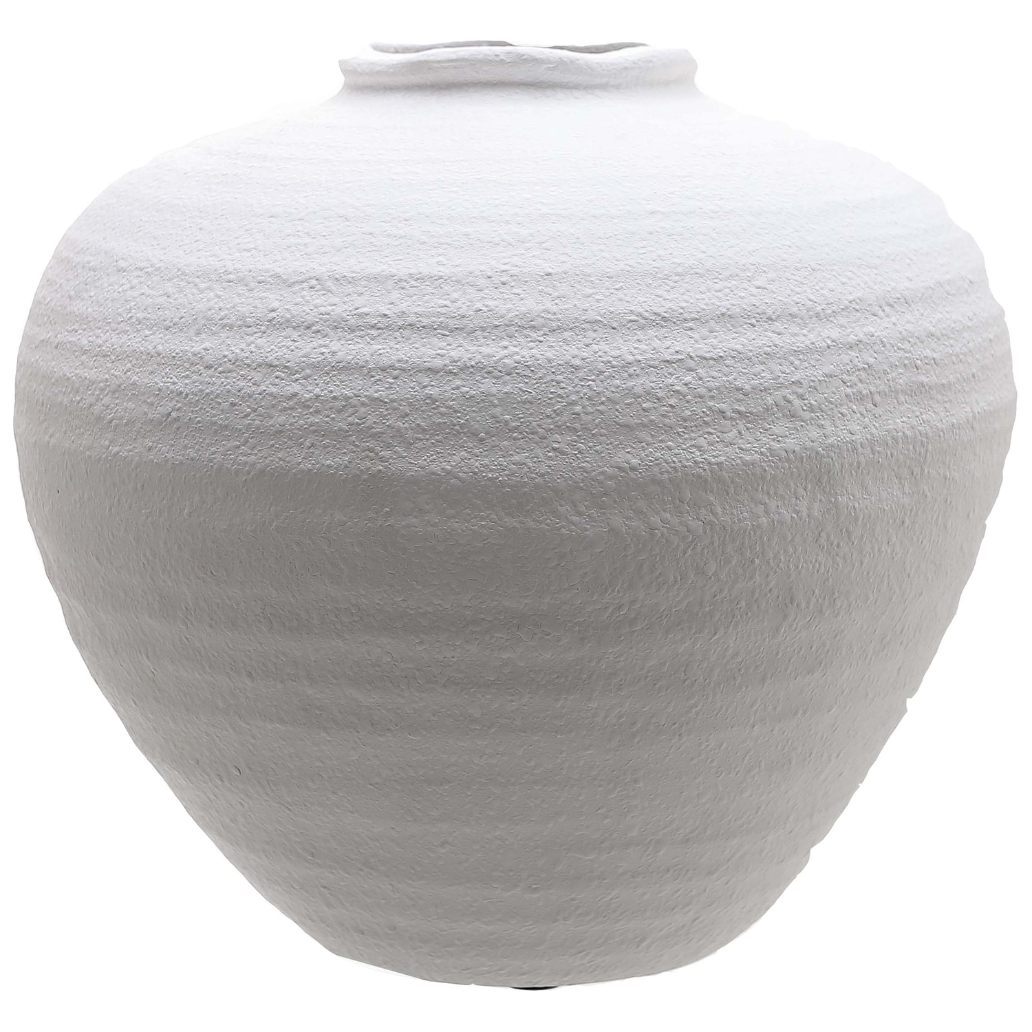 Regola Matt White Ceramic Vase - Large - Corinthia Corner