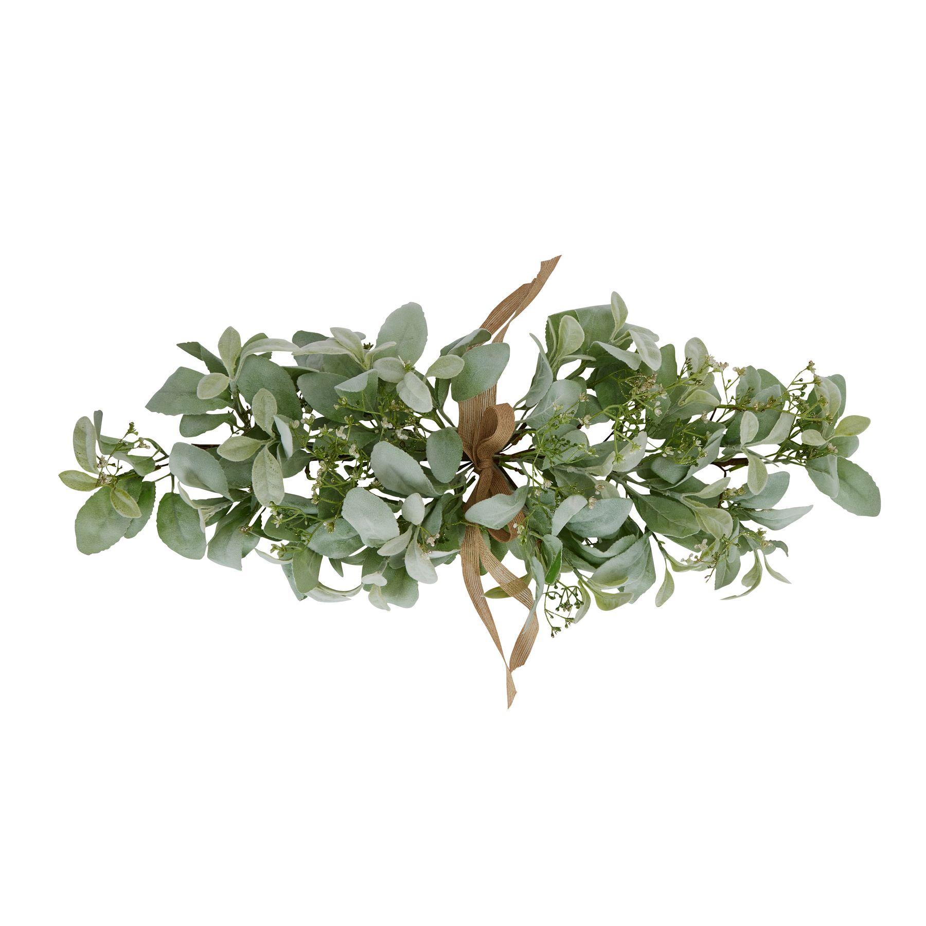 Winter Spray Arrangement With Lambs Ear And Wax Flower - Green - Corinthia Corner