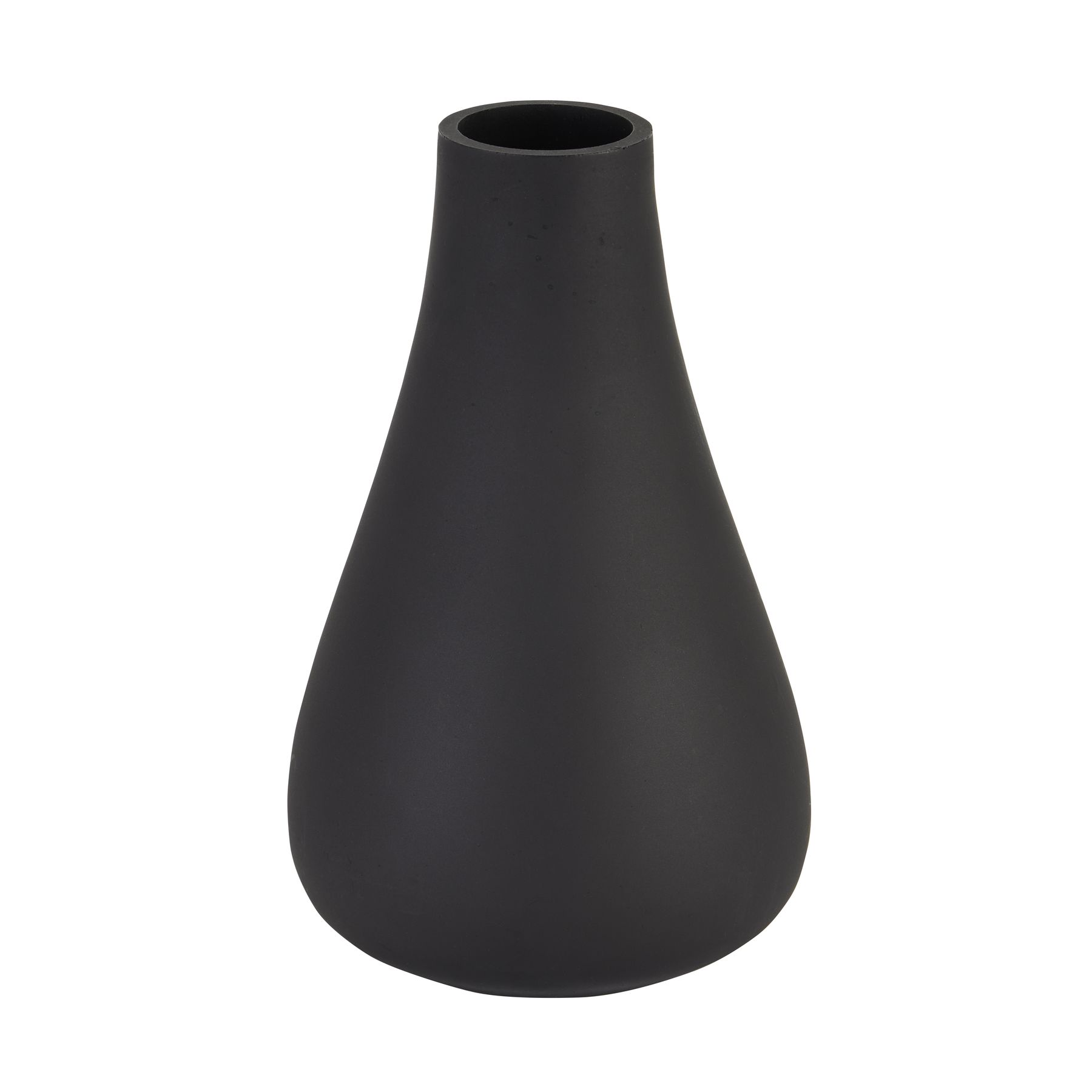 Tapered Glass Vase - Black - Corinthia Corner