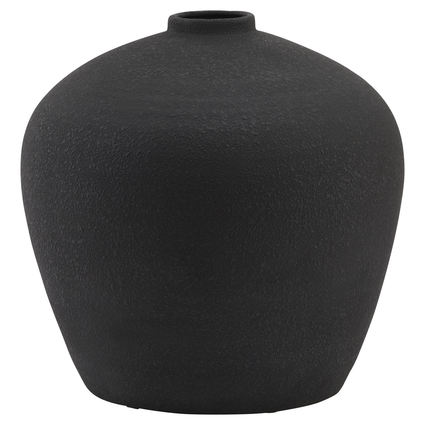 Astral Vase - Matt Black - Corinthia Corner