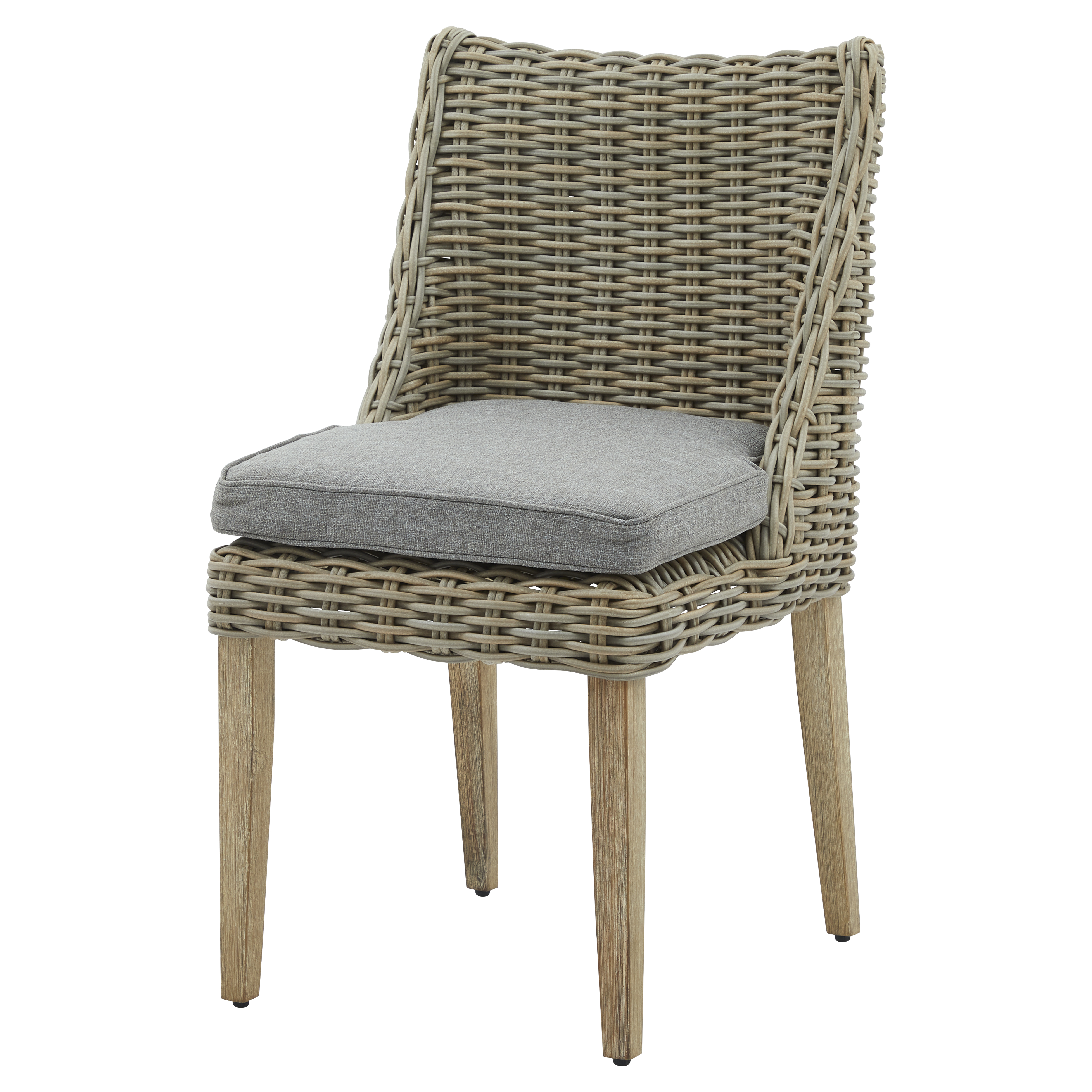 Outdoor Round Dining Chair - Beige - Corinthia Corner