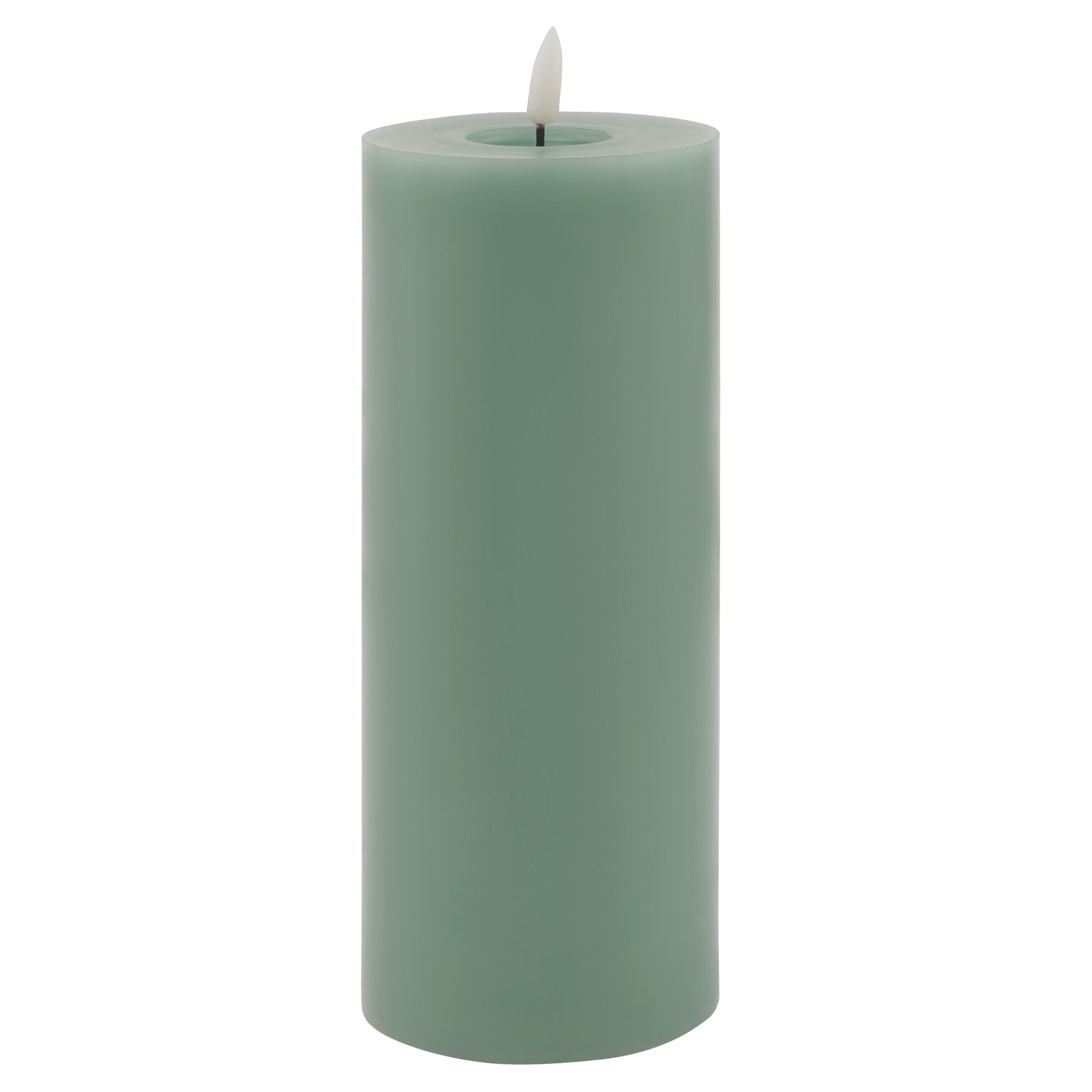 Delux Collection Melt Effect 3.5x9 LED Wax Candle - Sage - Corinthia Corner