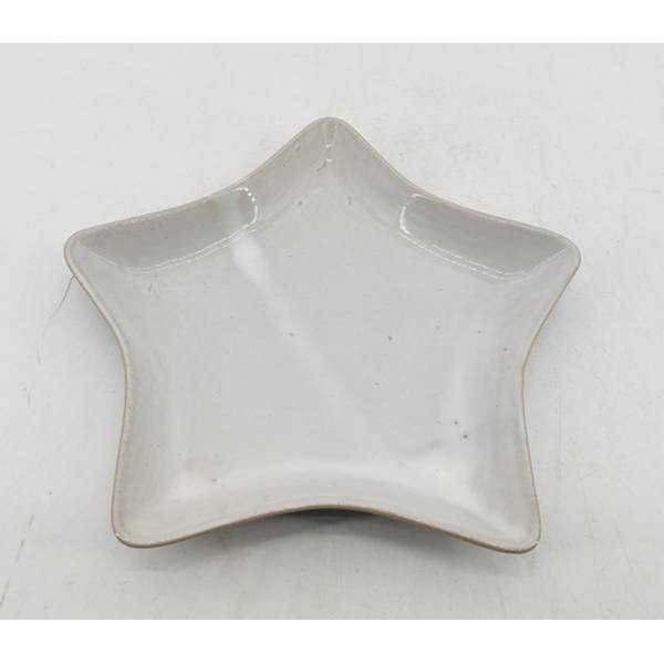 White Ceramic Star Dish - Small - Corinthia Corner