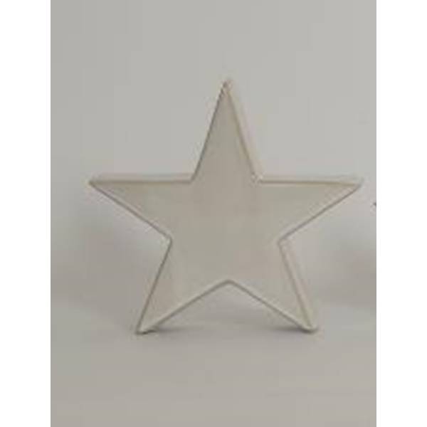 Ceramic Standing Star Decoration - Large - Corinthia Corner