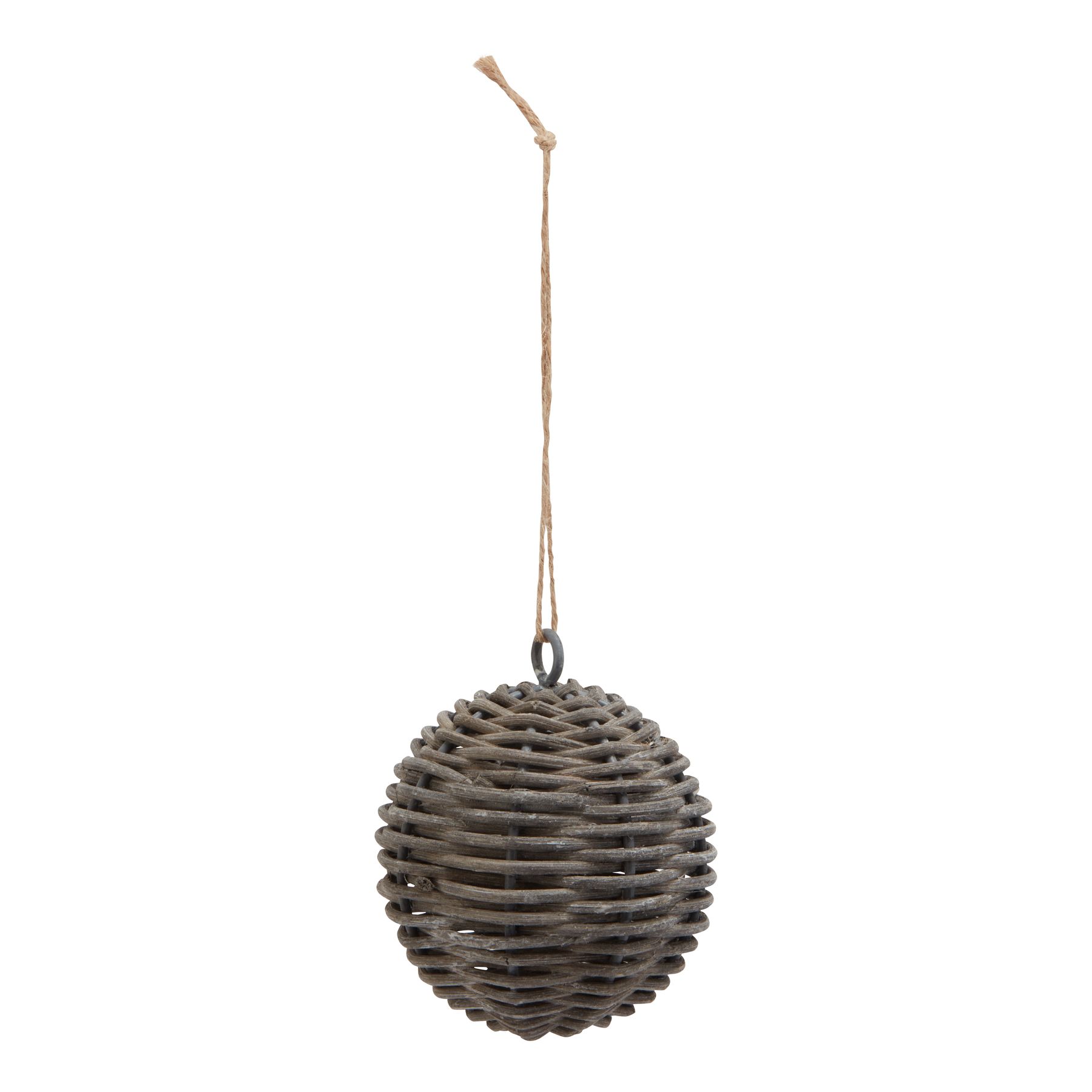 Noelo Wicker Bauble - Corinthia Corner