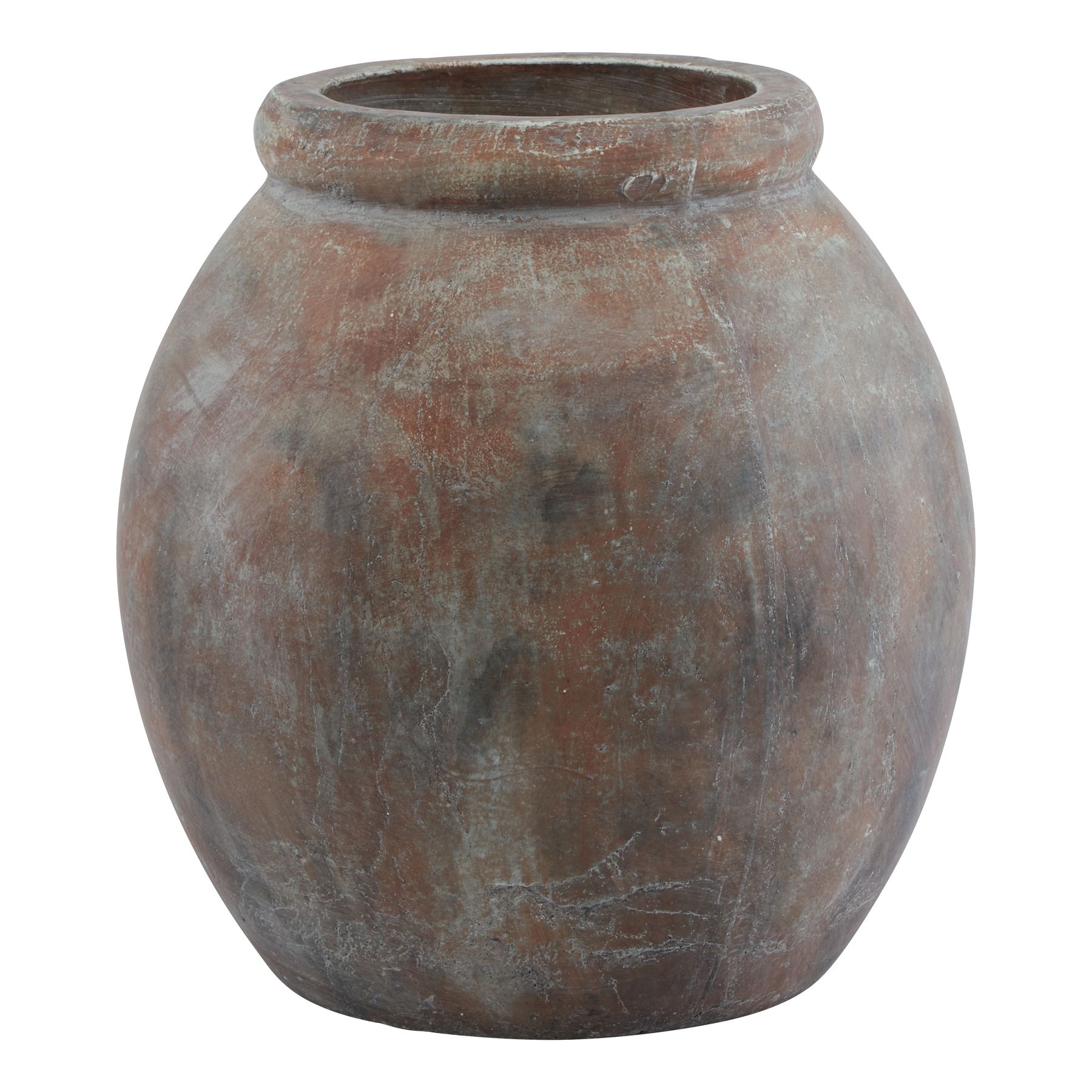 Jar Shaped Planter - Brown