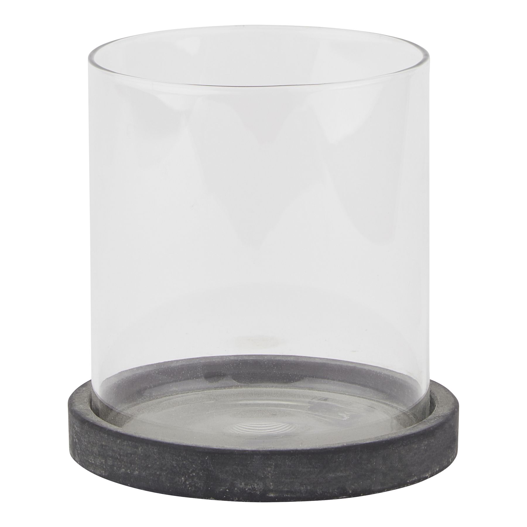 Hurricane Lantern - Grey - Corinthia Corner