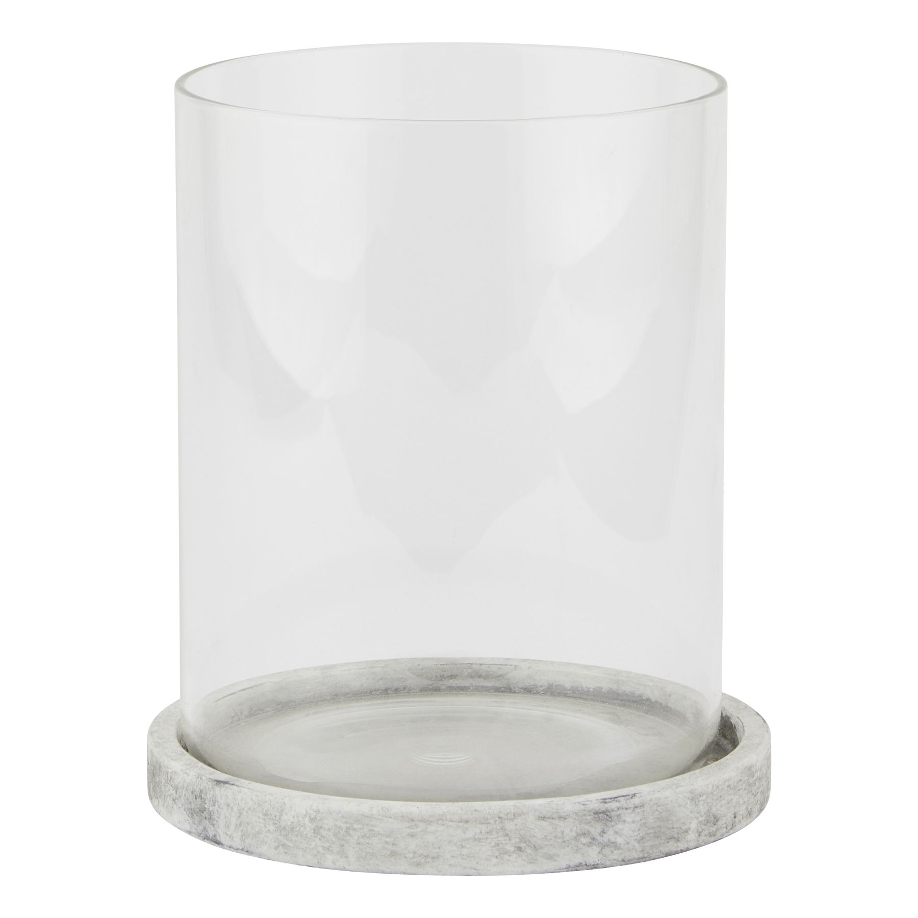 Martha Stone Hurricane Lantern - Large - Corinthia Corner