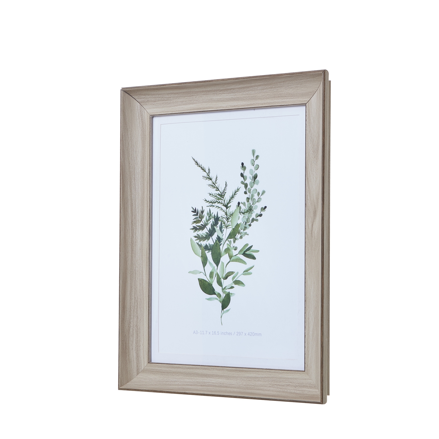 White Washed Picture Frame - A3 - Corinthia Corner