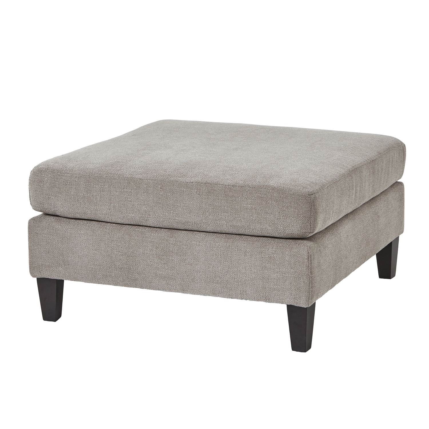 Vesper Taupe Ottoman Foot Stool - Corinthia Corner