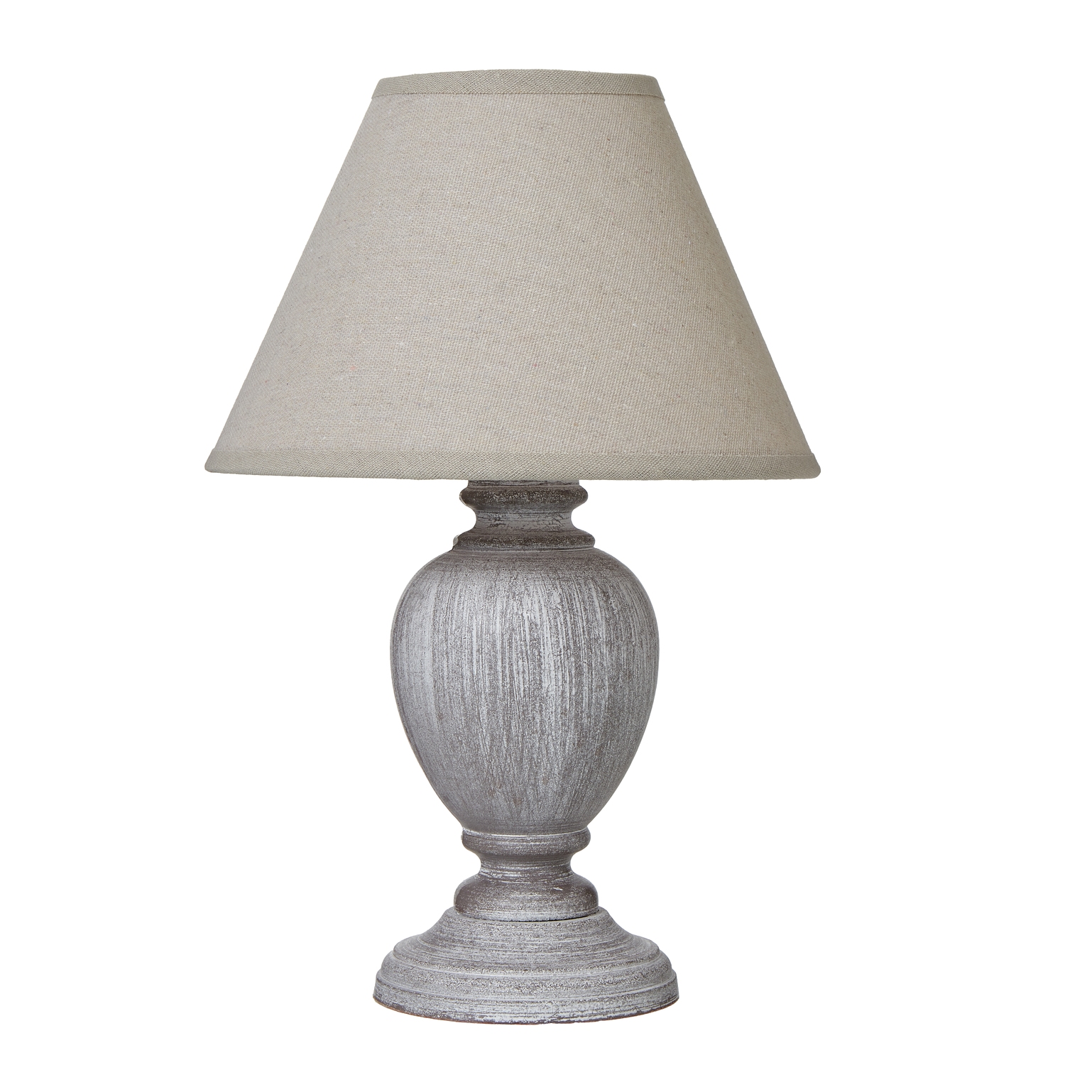 Otem Urn Table Lamp With Linen Shade - Corinthia Corner