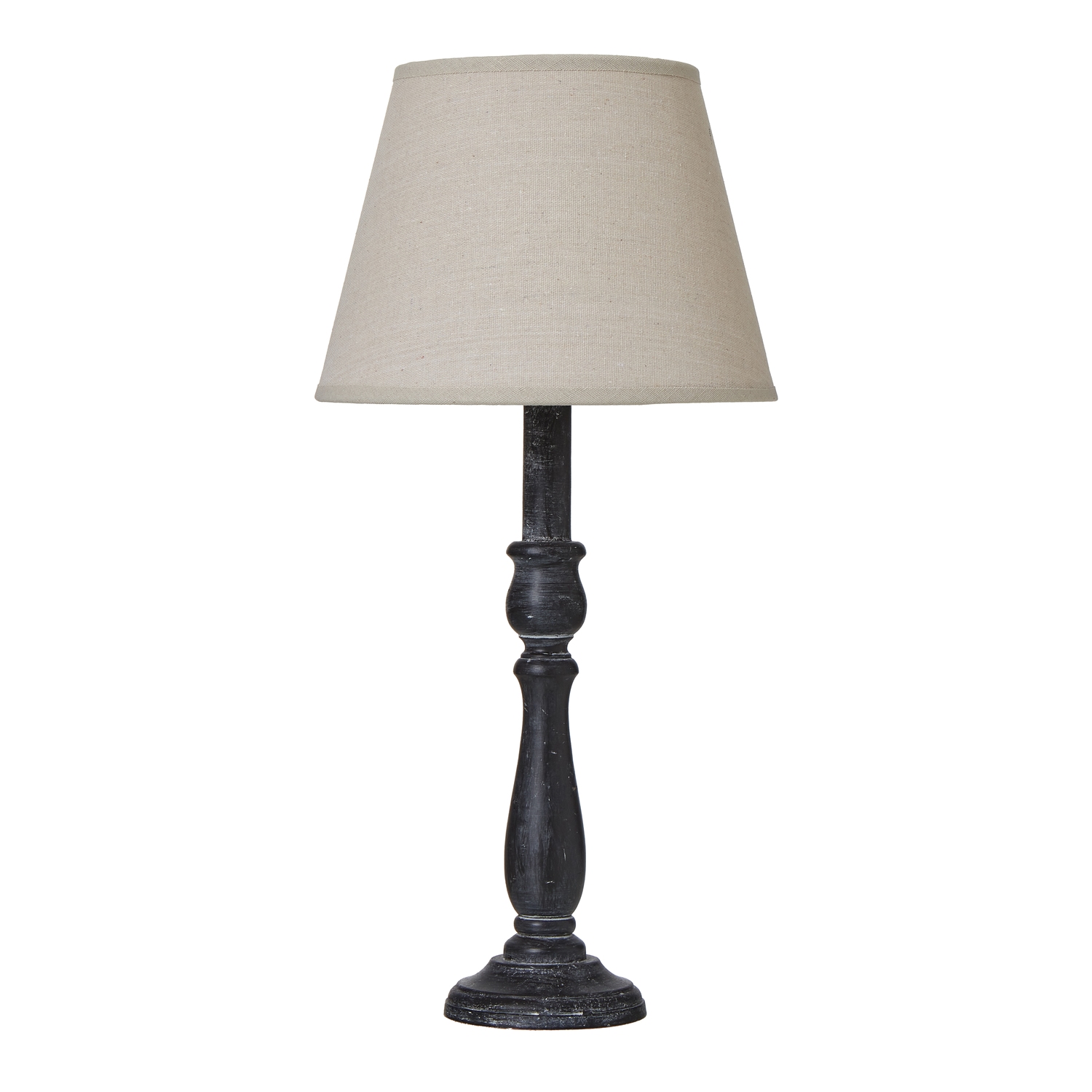 Ravenna Column Table Lamp With Linen Shade - Corinthia Corner