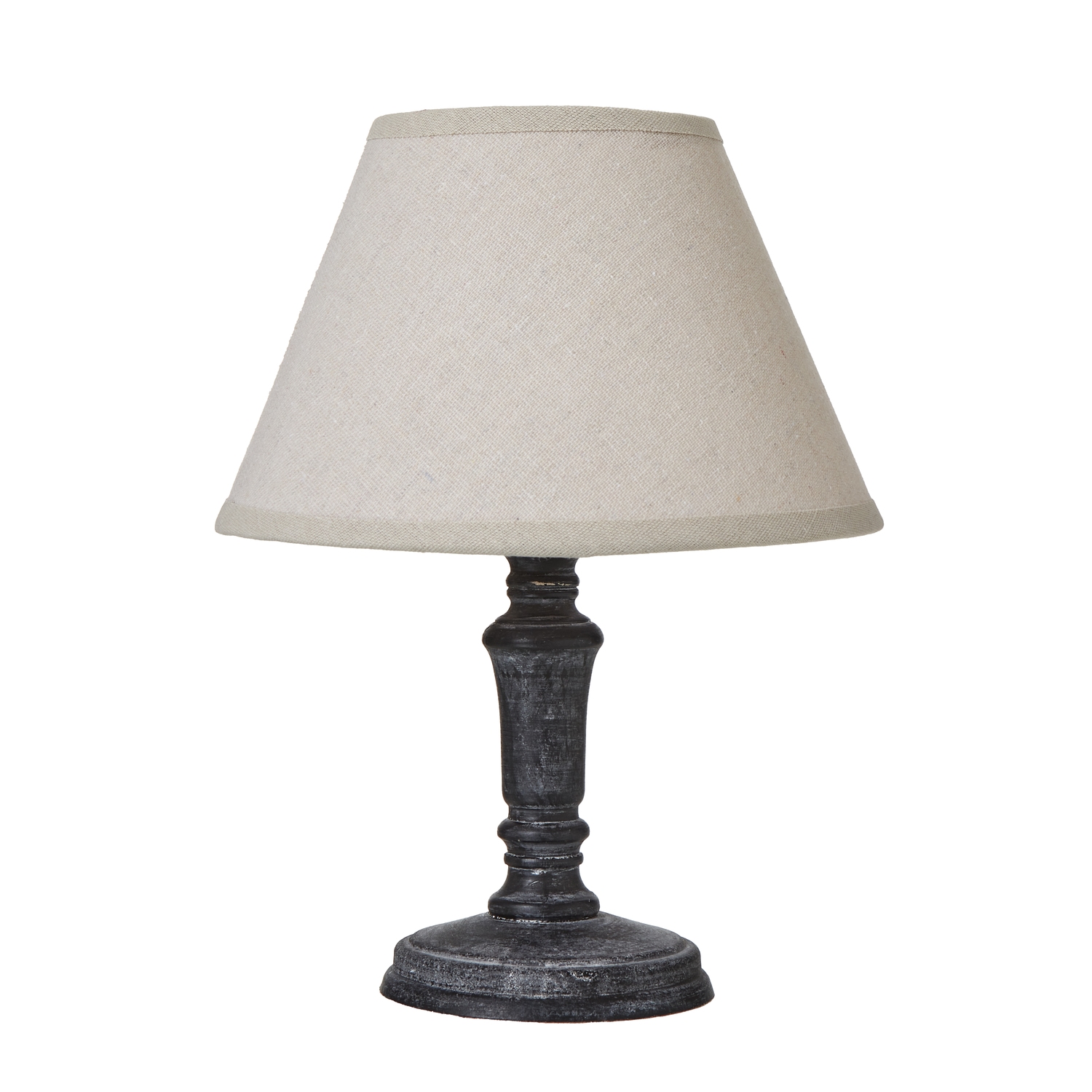 Palmyra Column Table Lamp With Linen Shade - Corinthia Corner