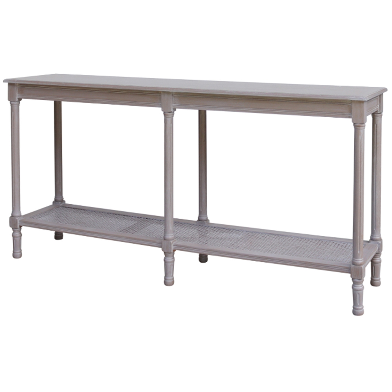 Serene Rattan Console Table - Large - Corinthia Corner