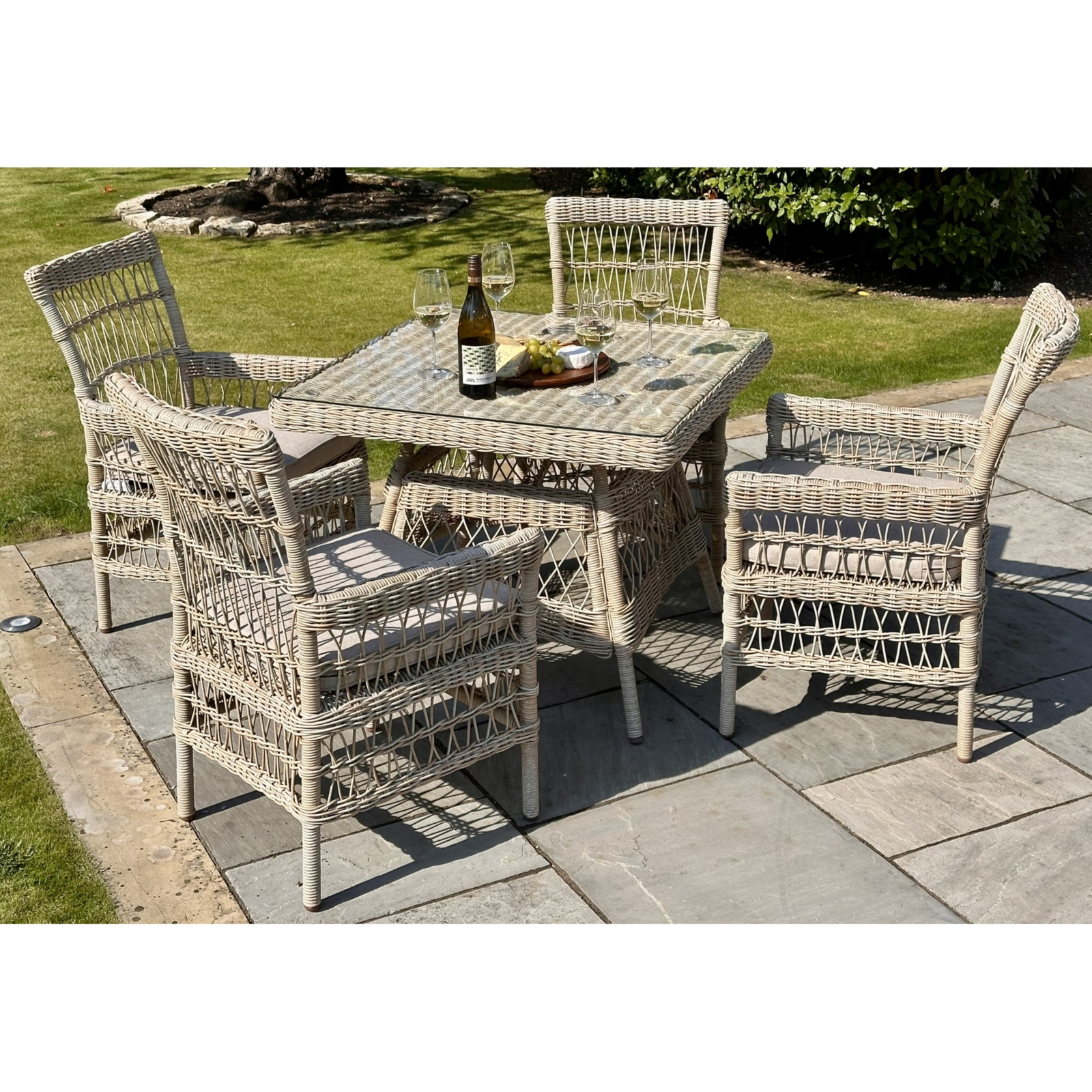 Provo Outdoor Dining Set - 4 Seater - Corinthia Corner