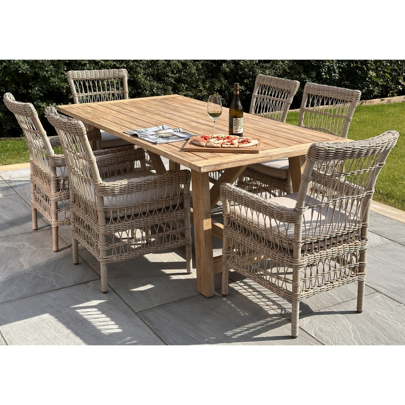 Provo Outdoor Dining Table - Large - Corinthia Corner