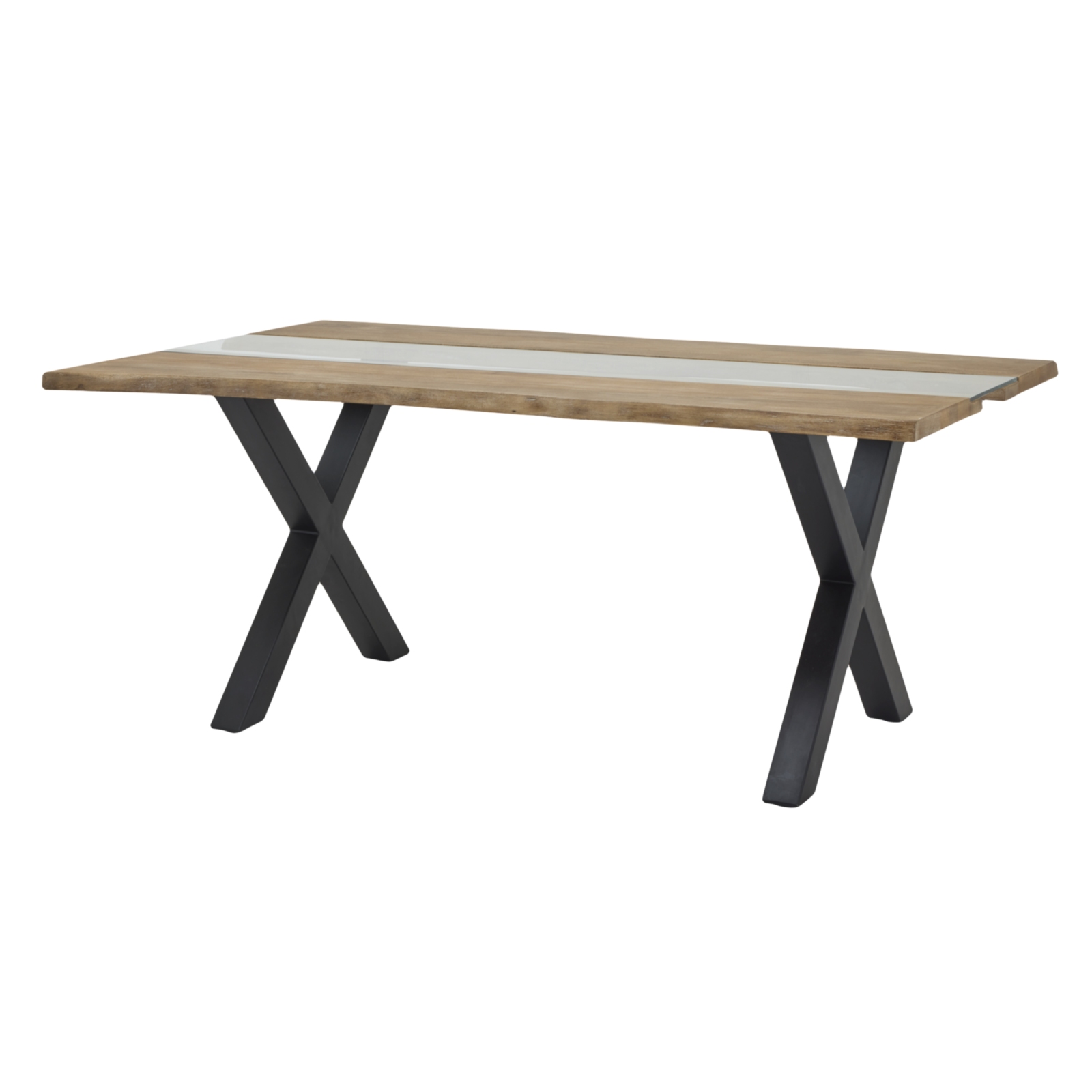 Livo Light Acacia River Dining Table - Corinthia Corner