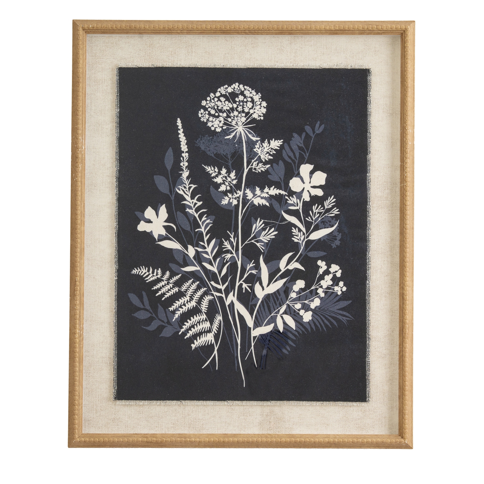 Flor Meadow Art In Beaded Frame - Corinthia Corner