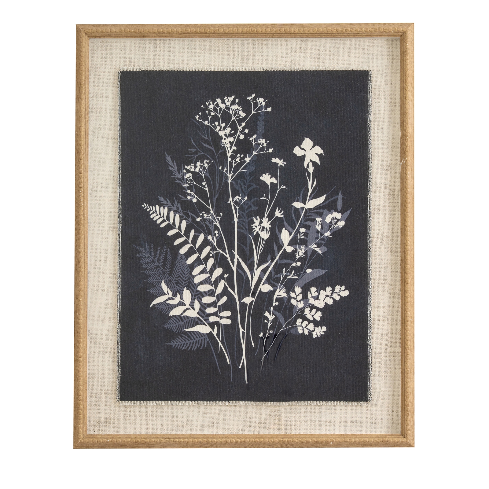 Flor Grove Art In Beaded Frame - Corinthia Corner