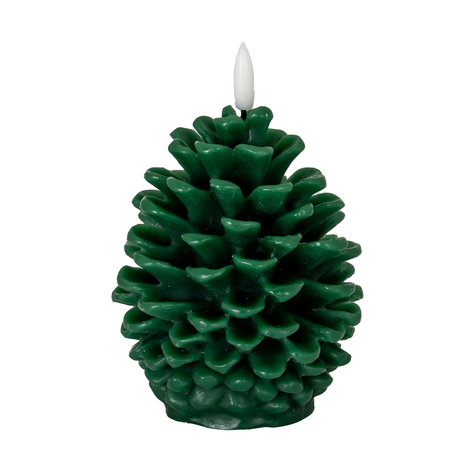 Nago Green Pinecone LED Candle - Corinthia Corner