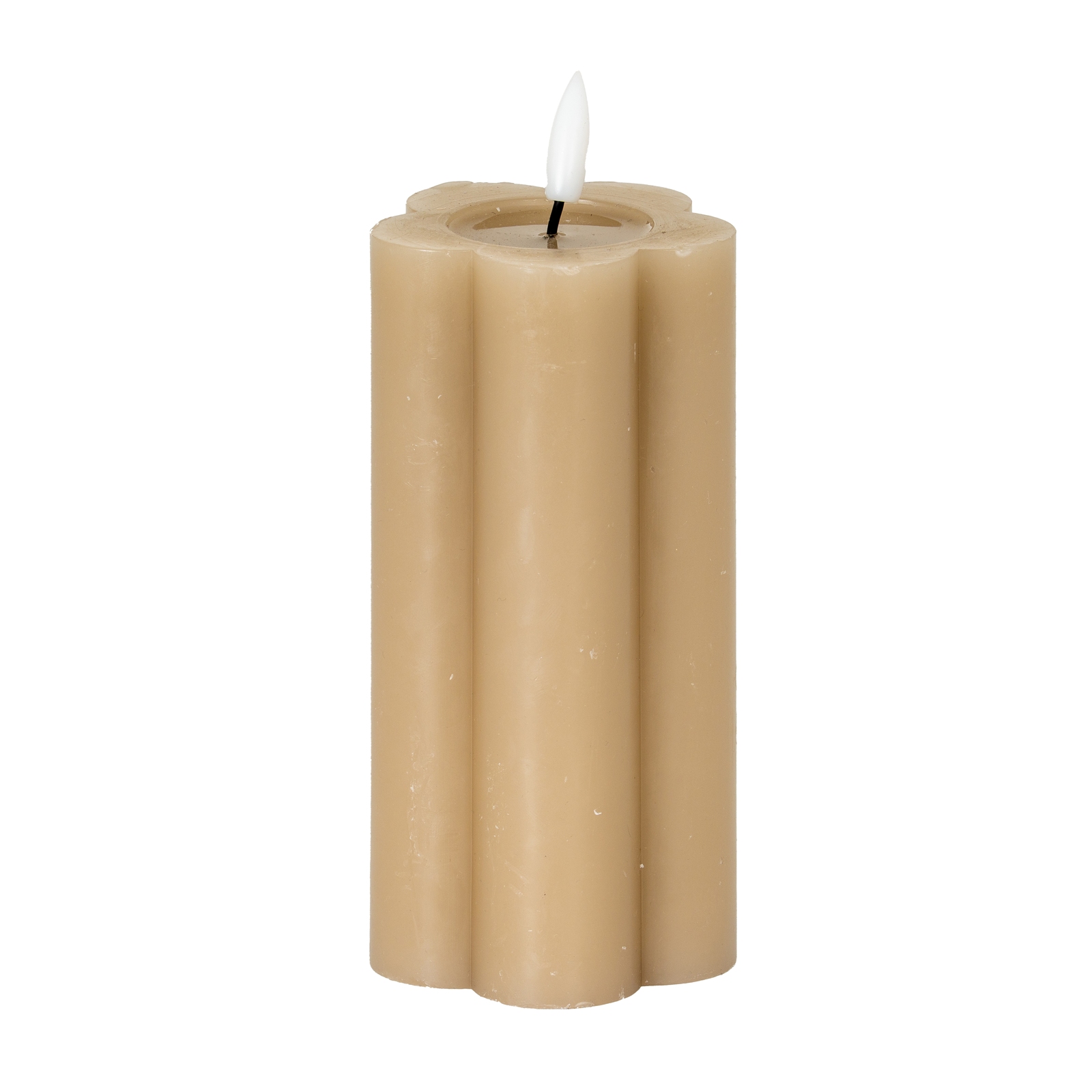 Nago Stone LED Candle - 2.75x6 - Corinthia Corner
