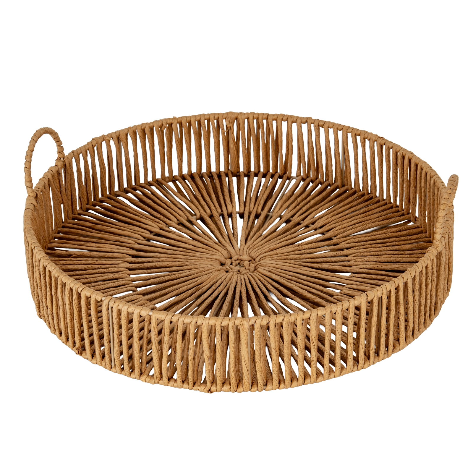Loop Handle Round Tray - Large - Corinthia Corner