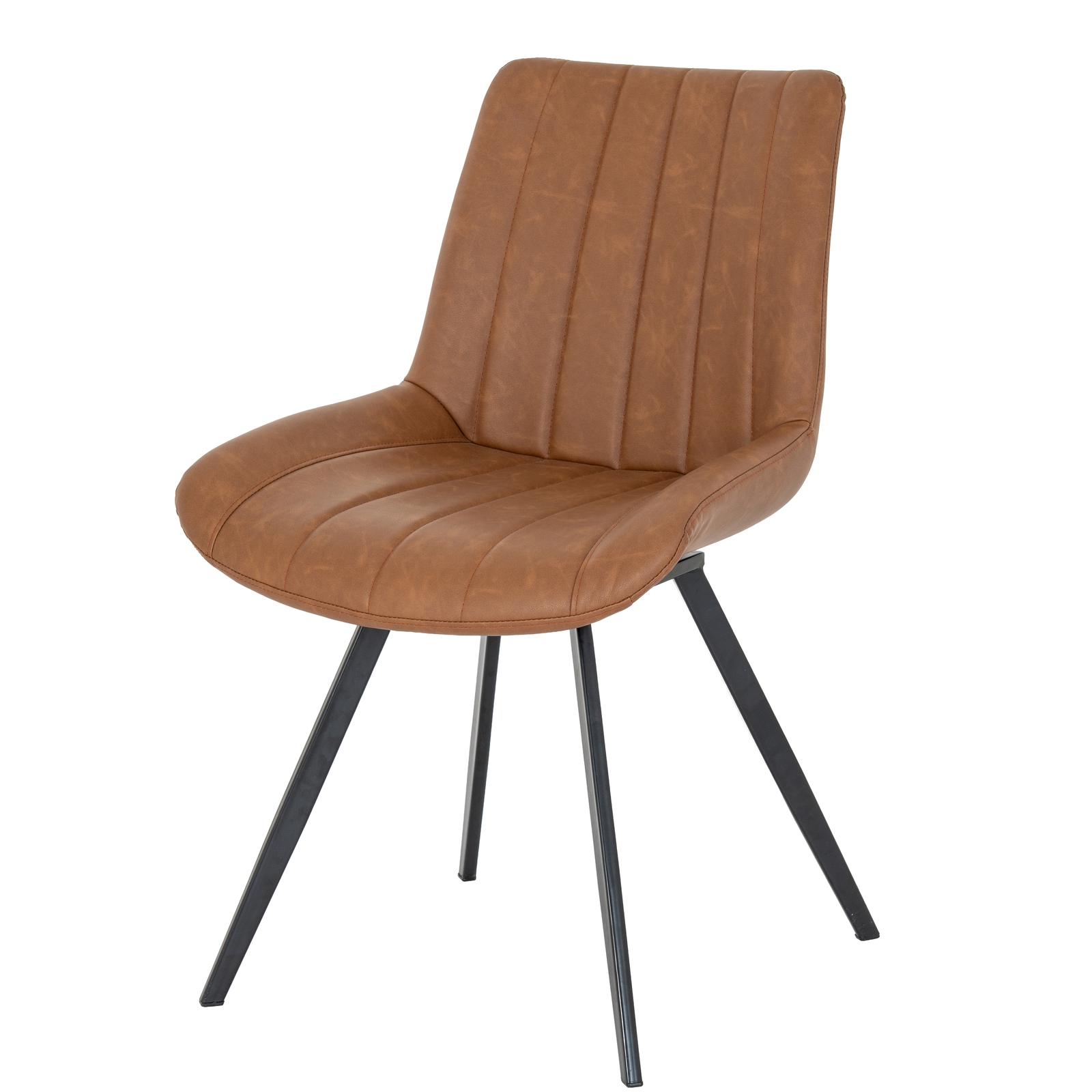 Malmo Tan Swivel Dining Chair - Corinthia Corner