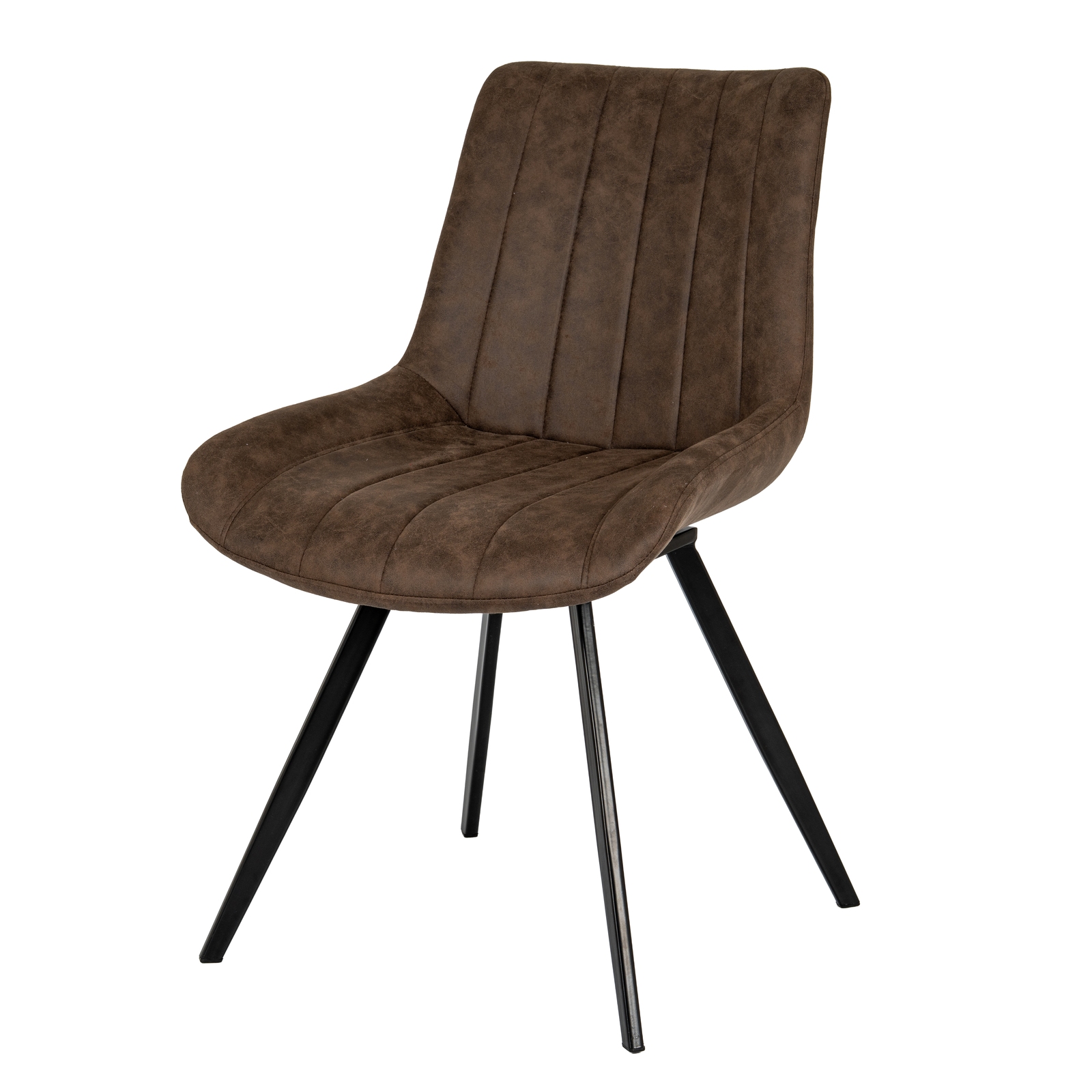 Malmo Coffee Swivel Dining Chair - Corinthia Corner