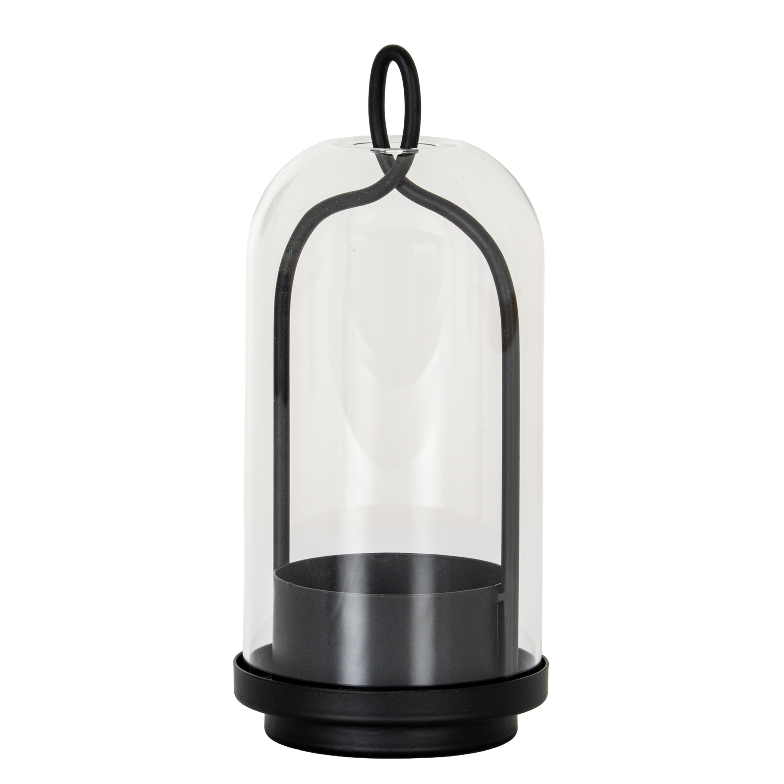 Nyx Candle Holder With Glass Cloche - Medium - Corinthia Corner