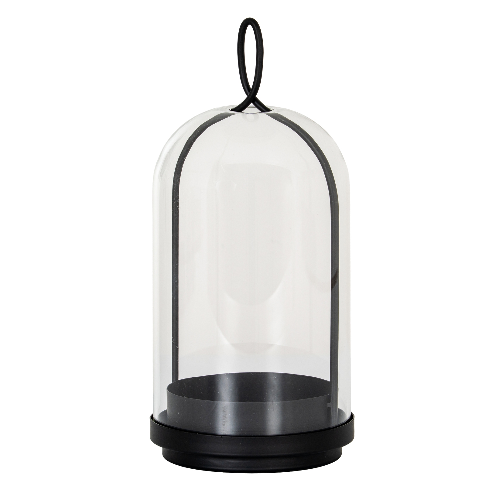 Nysa Candle Holder With Glass Cloche - Large - Corinthia Corner