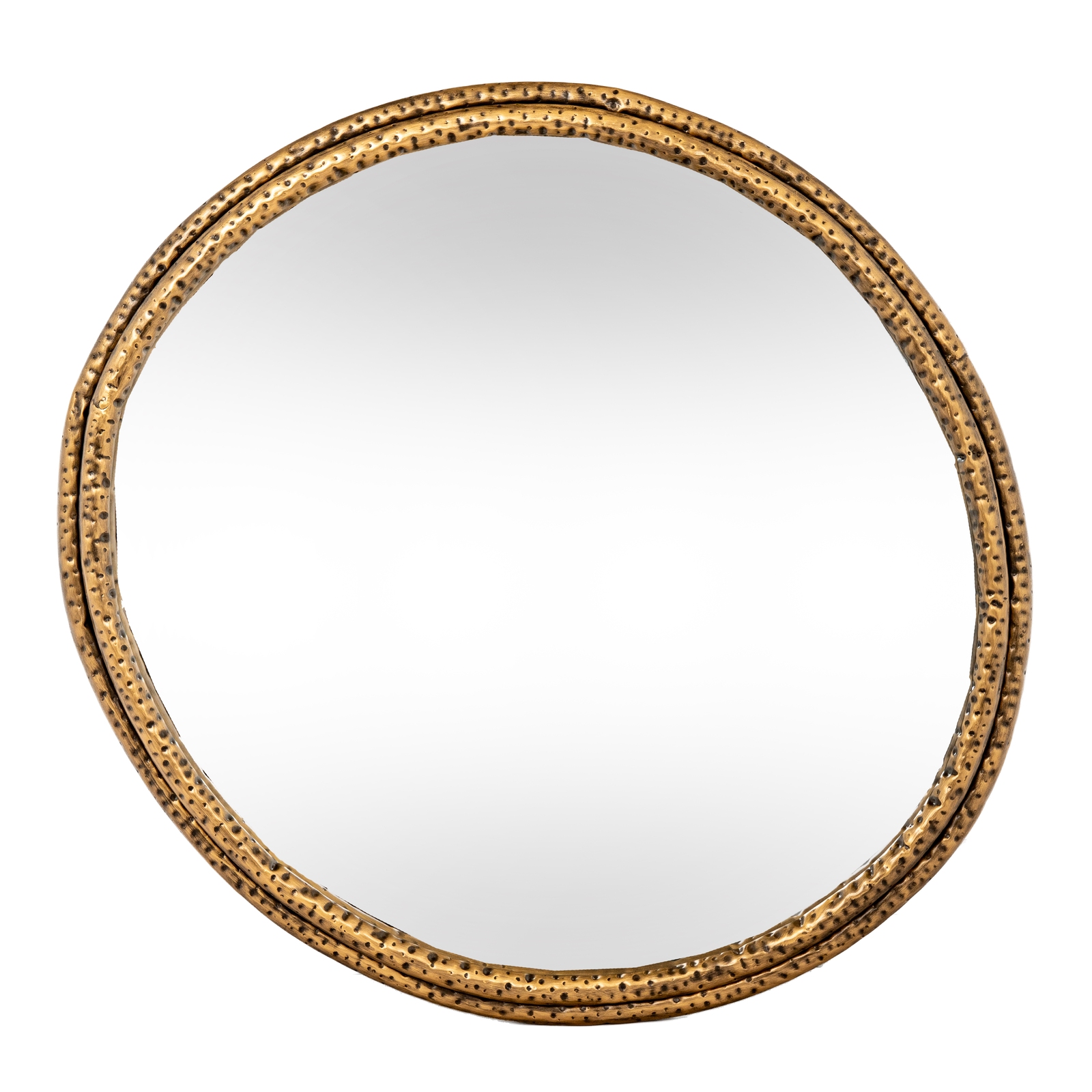 Nahla Mirror With Dimpled Frame - Small - Corinthia Corner