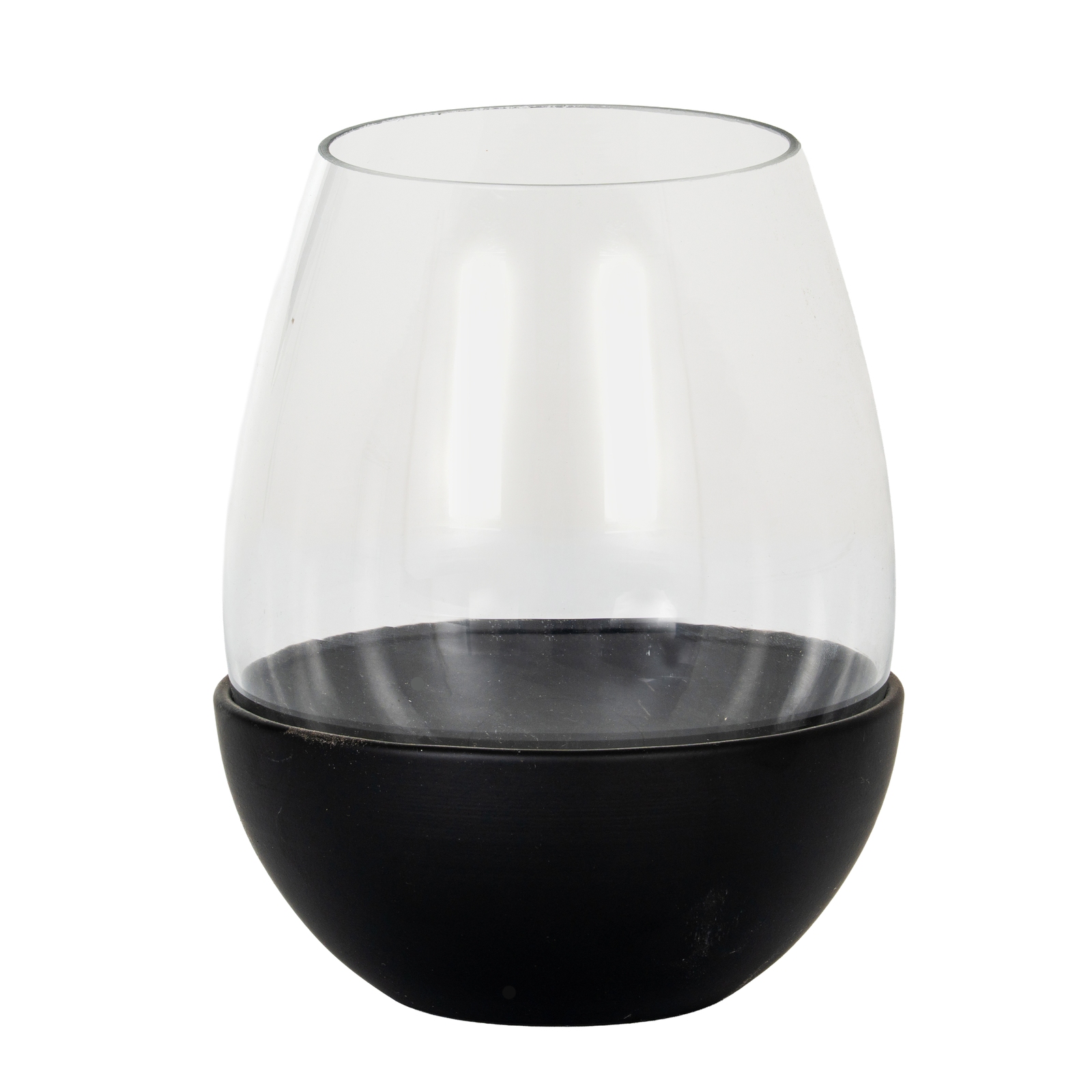 Neris Candle Holder With Glass Goblet - Large - Corinthia Corner