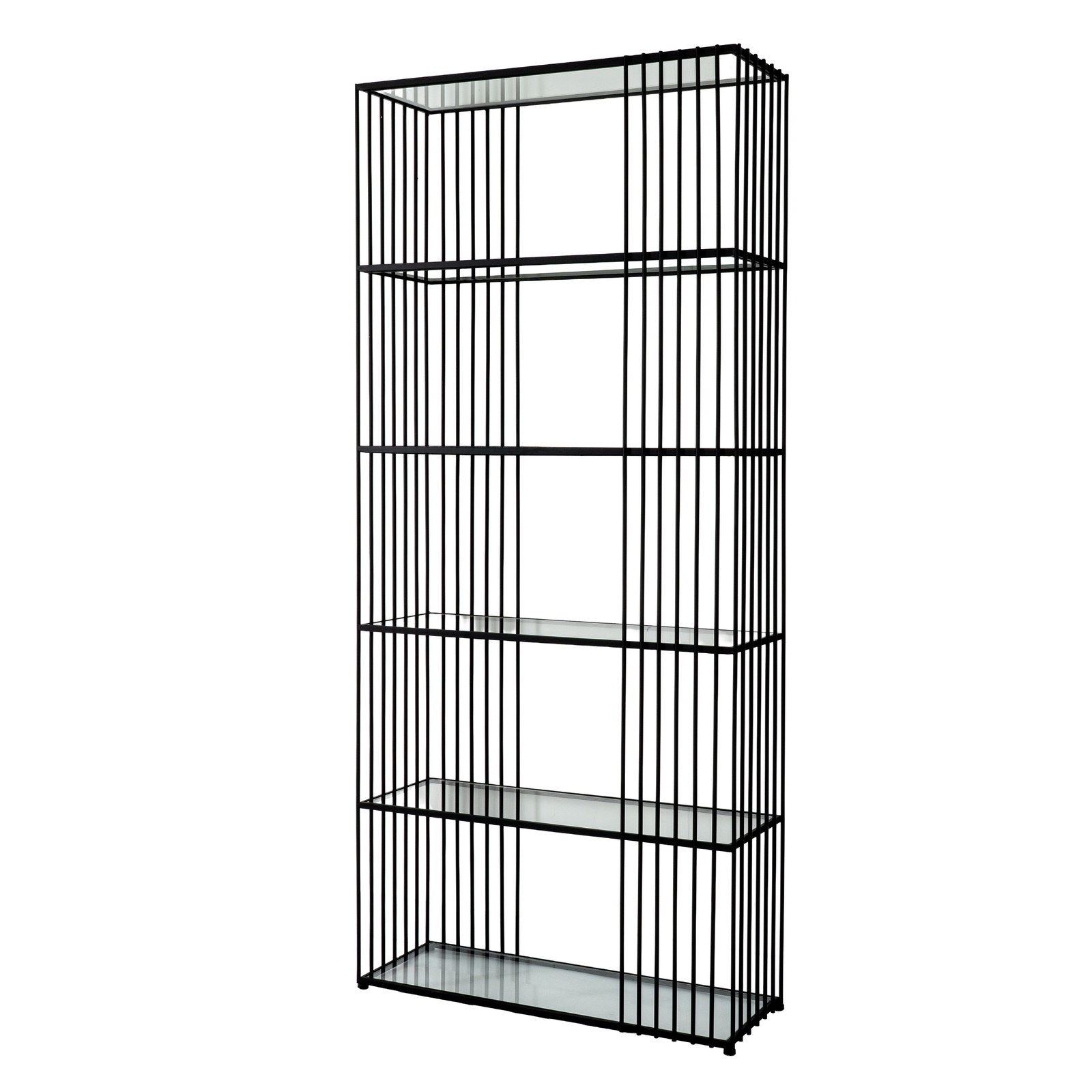 Altoz Shelf Unit With Glass Shelves - Corinthia Corner