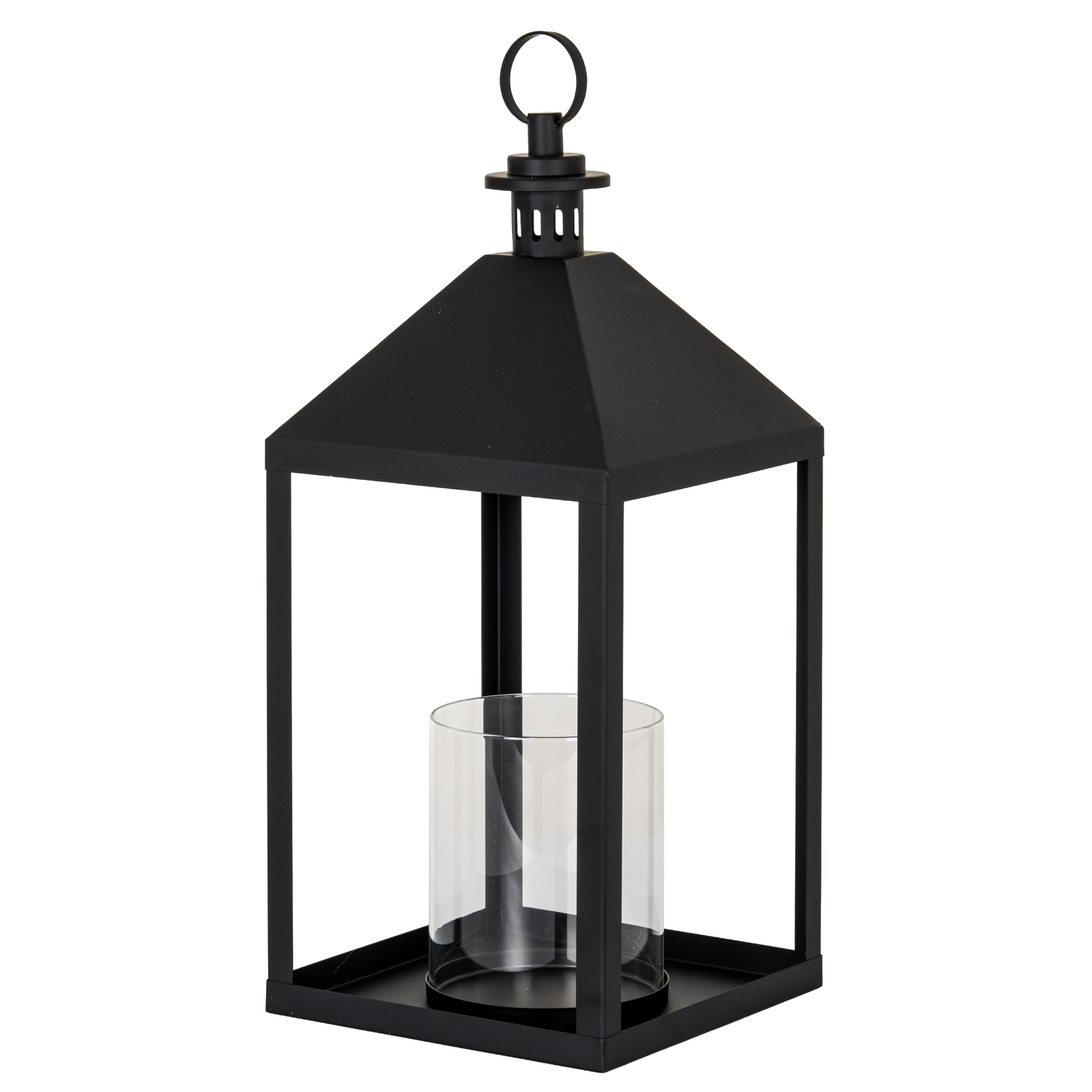Asto Lantern With Glass Candle Holder - Large - Corinthia Corner