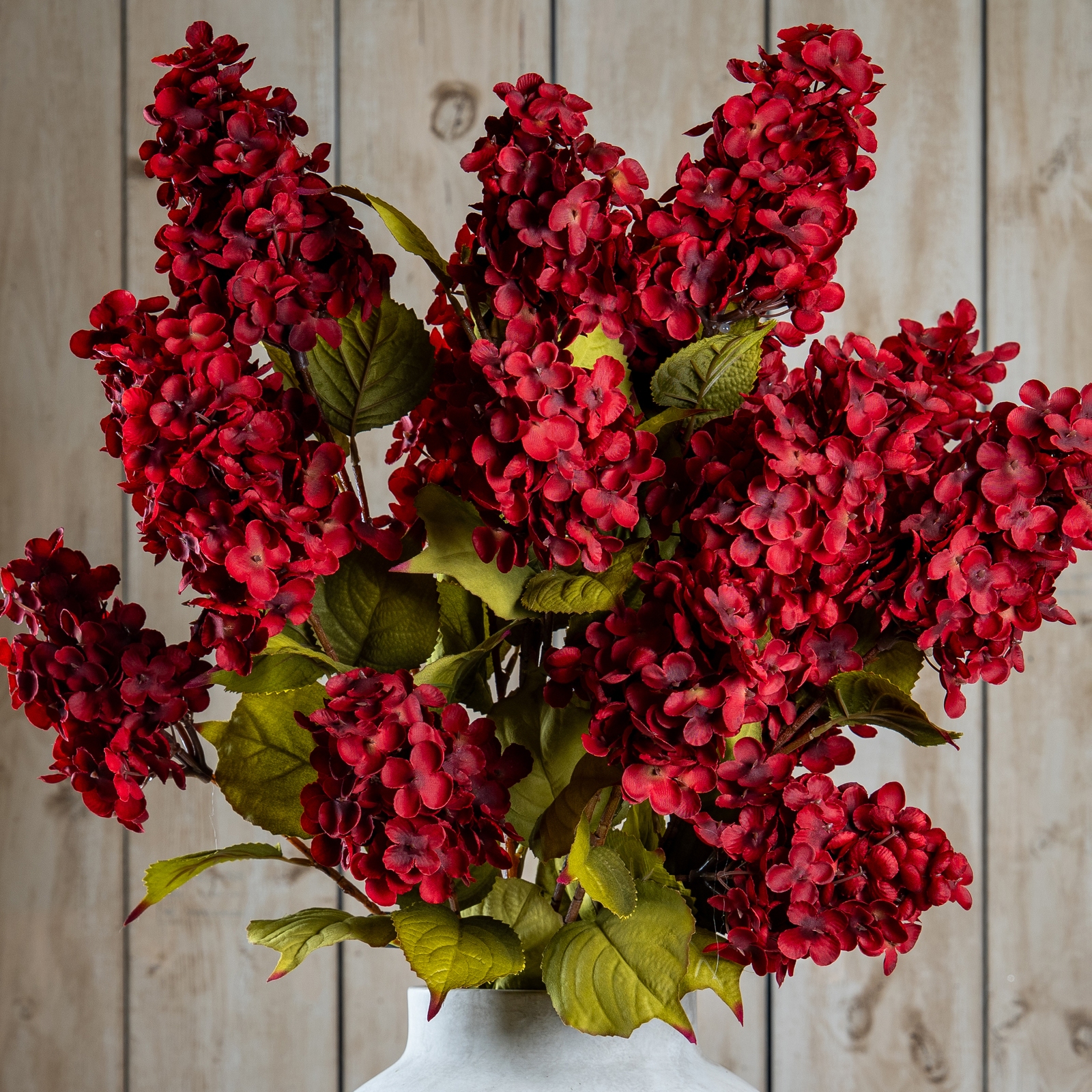 Dark Red Spear Hydrangea Spray - Corinthia Corner