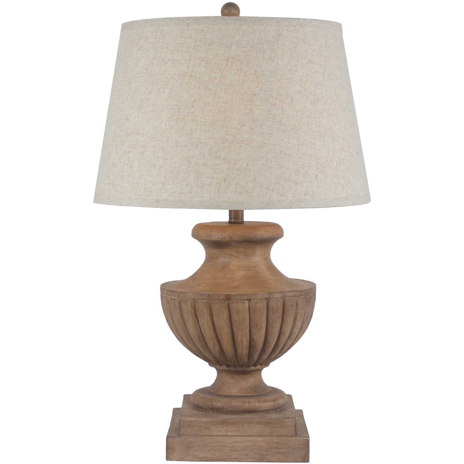 Marbelle Table Lamp With Linen Shade - Corinthia Corner
