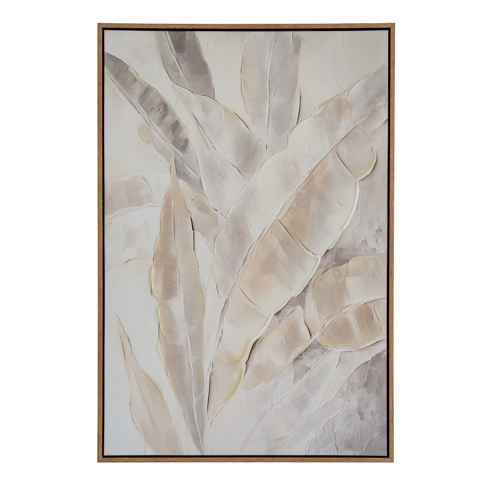 Folira Hand Painted Canvas In Frame - Corinthia Corner