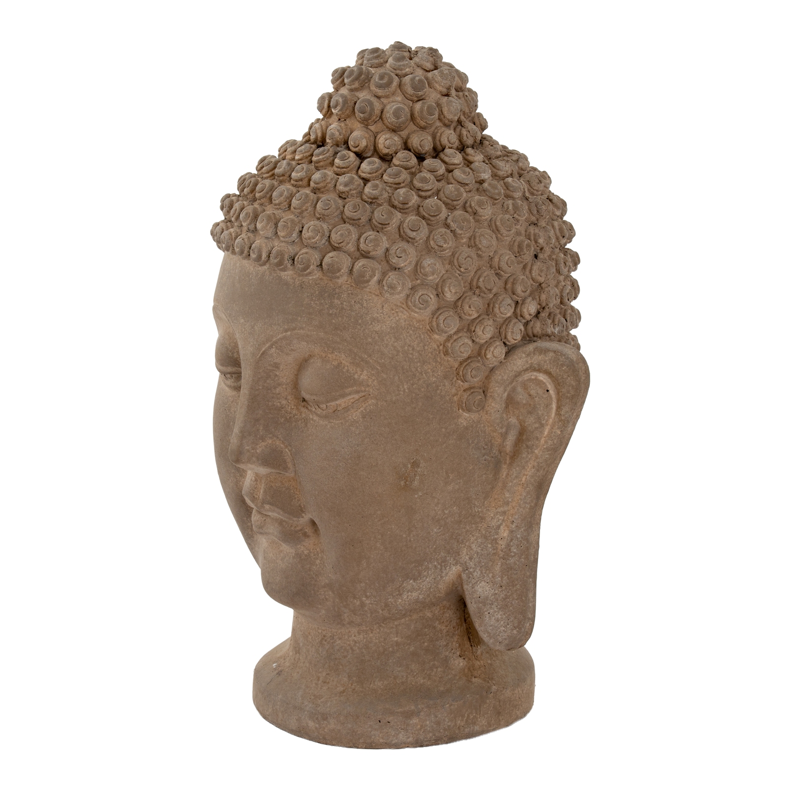 Umber Buddha Head - Corinthia Corner