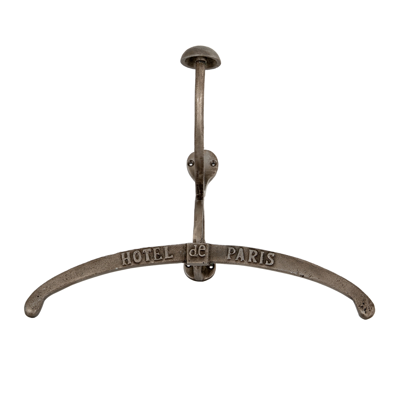 Antiqo Silver Coat Hanger With Hook - Corinthia Corner